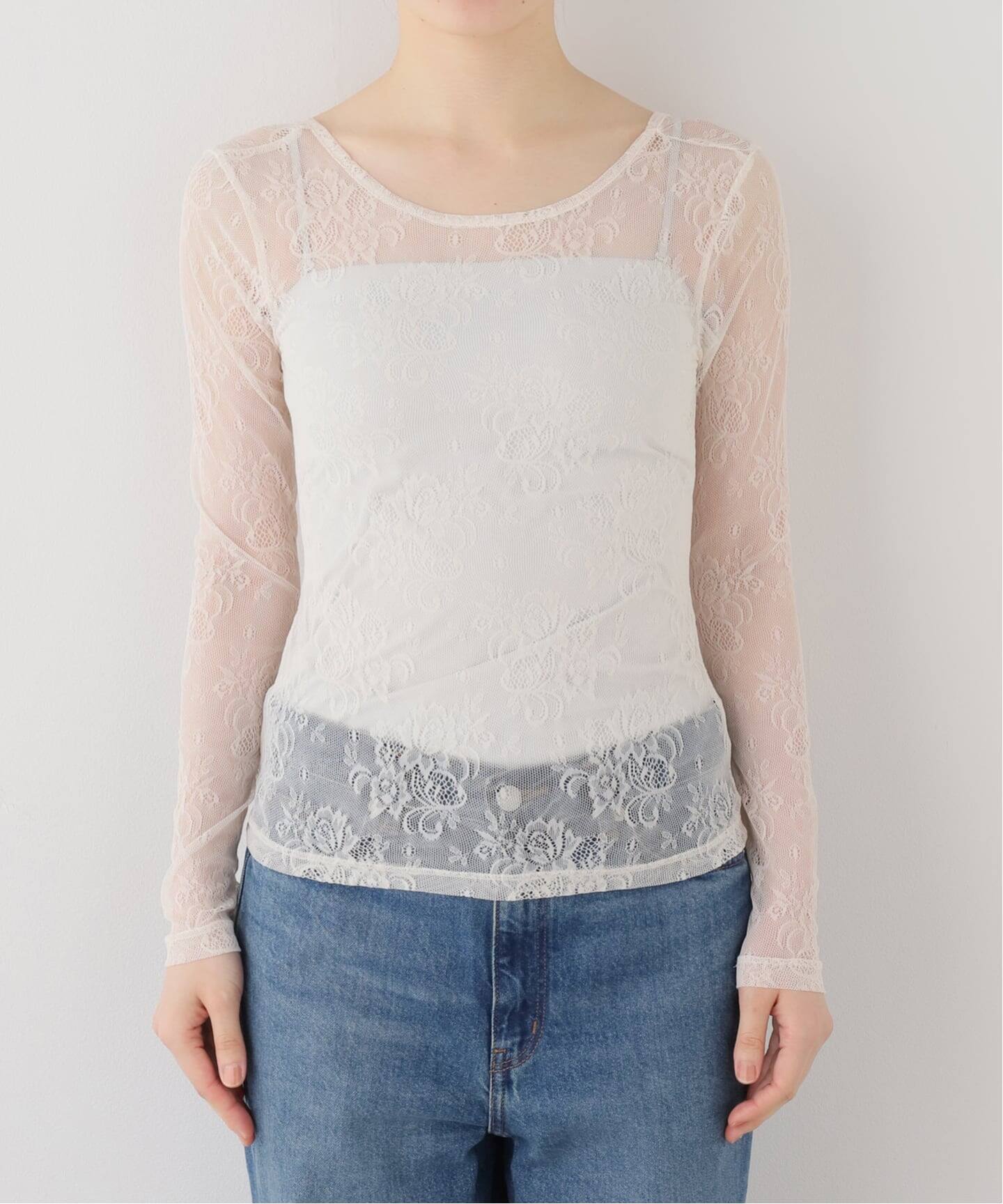 PARI DESAI/パリ デサイ レーストップス（Tシャツ／カットソー 