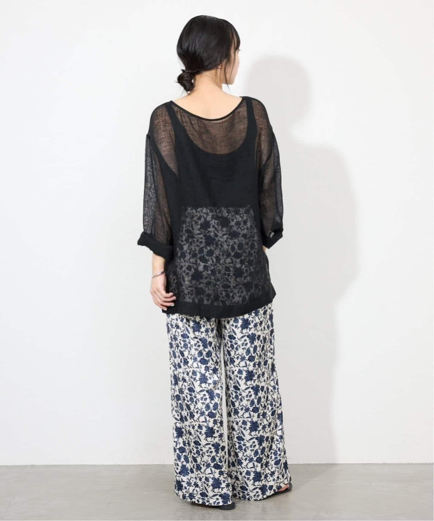 ★SLOBE IENA★別注カップインタンクトップ　PALM PALM/パーム SLOBE別注 2SETキャミソール（カップ付きインナー