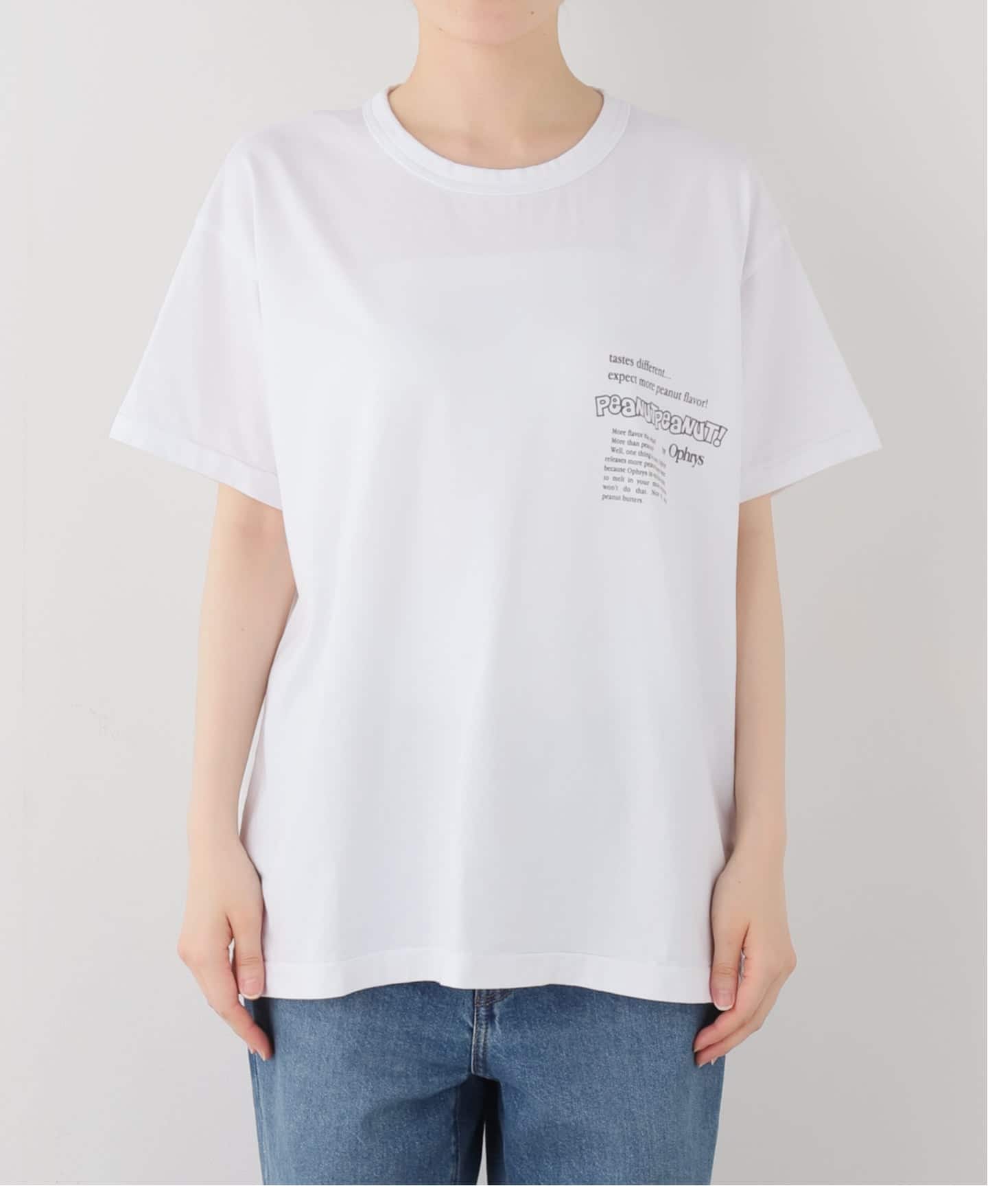Ophrys/オフリス PeanutPeanut Tee OP26SS02（Tシャツ／カットソー