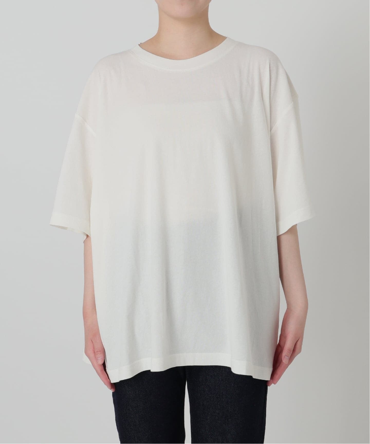 追加予約》Plus by ONIT/オニット SLOBE別注 スカーフ付Tシャツ（T