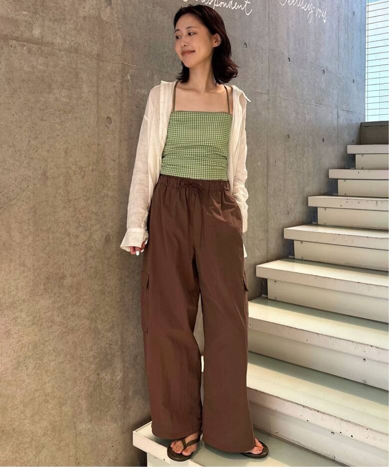 ★ひらめさま★miller ミラー SLOBE別注 ベロアレースミャミソール miller/ミラー SLOBE別注 ホルターネック×Tシャツセット（Tシャツ／カットソー）｜SLOBE IENA（スローブ  イエナ）の通販｜BAYCREW'S STORE