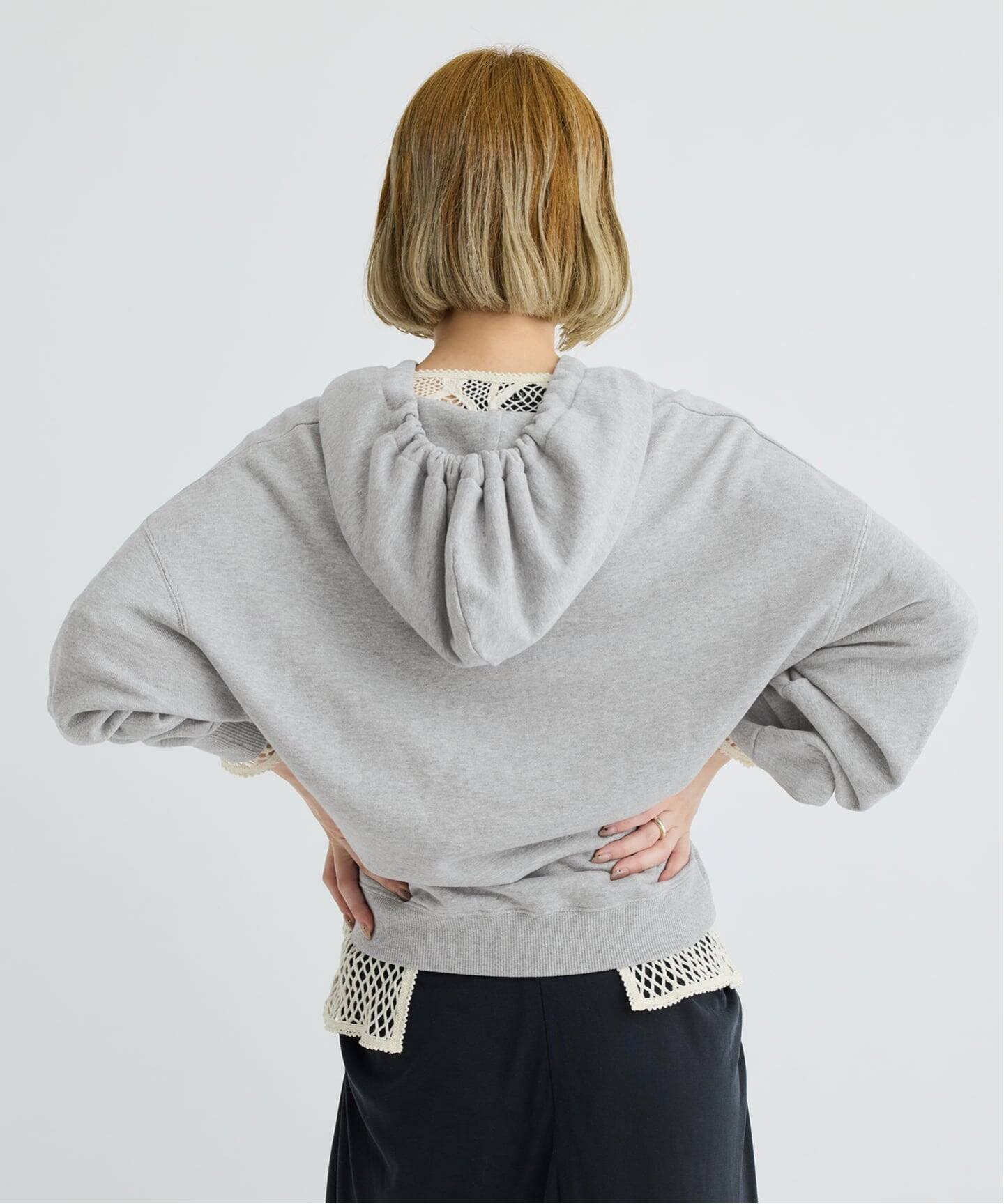 IENA LA BOUCLE ピグメントバイオジップパーカー（パーカー）｜IENA