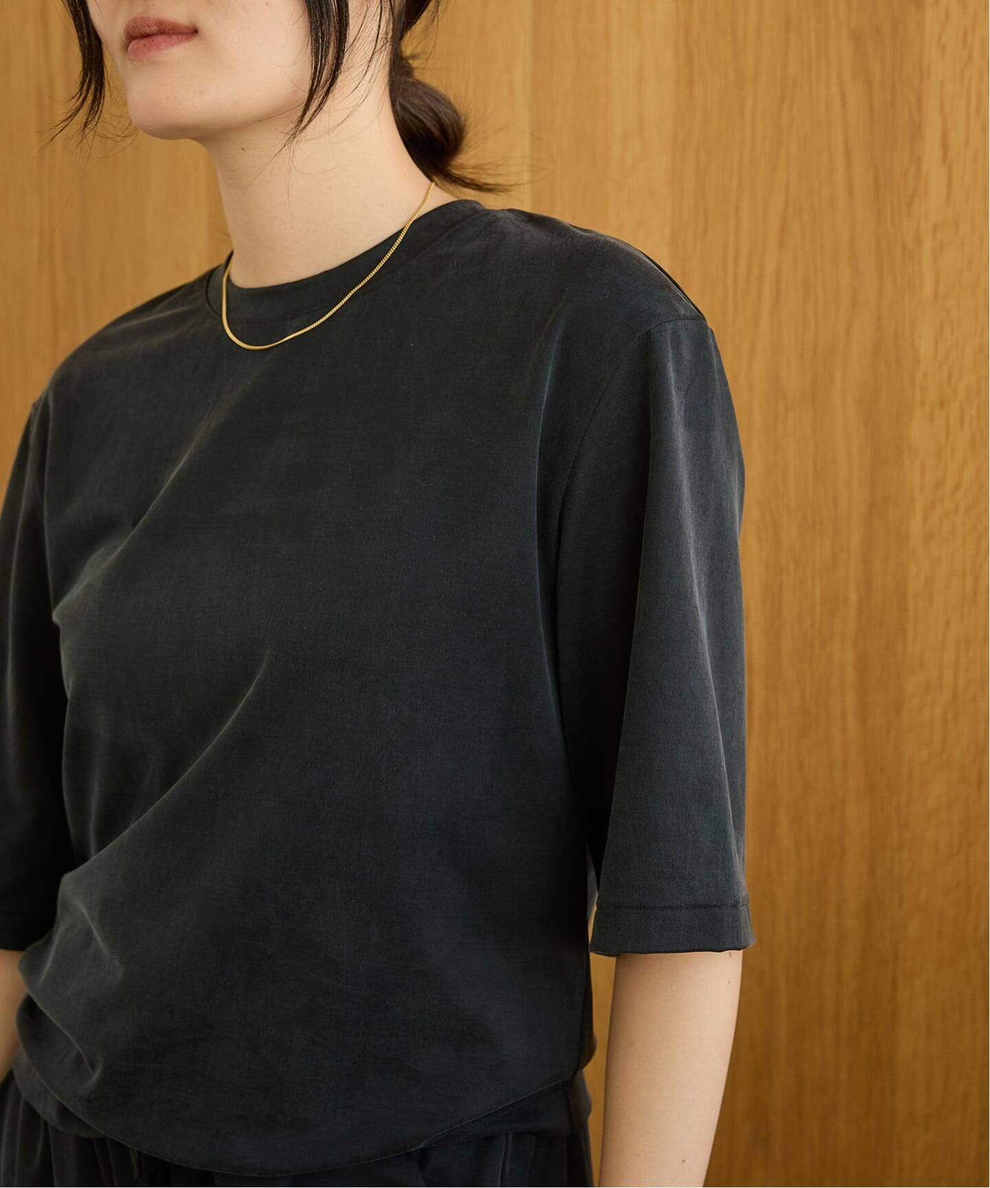 追加/洗濯機洗い可》IENA LA BOUCLE Cupra mix Tシャツ（Tシャツ