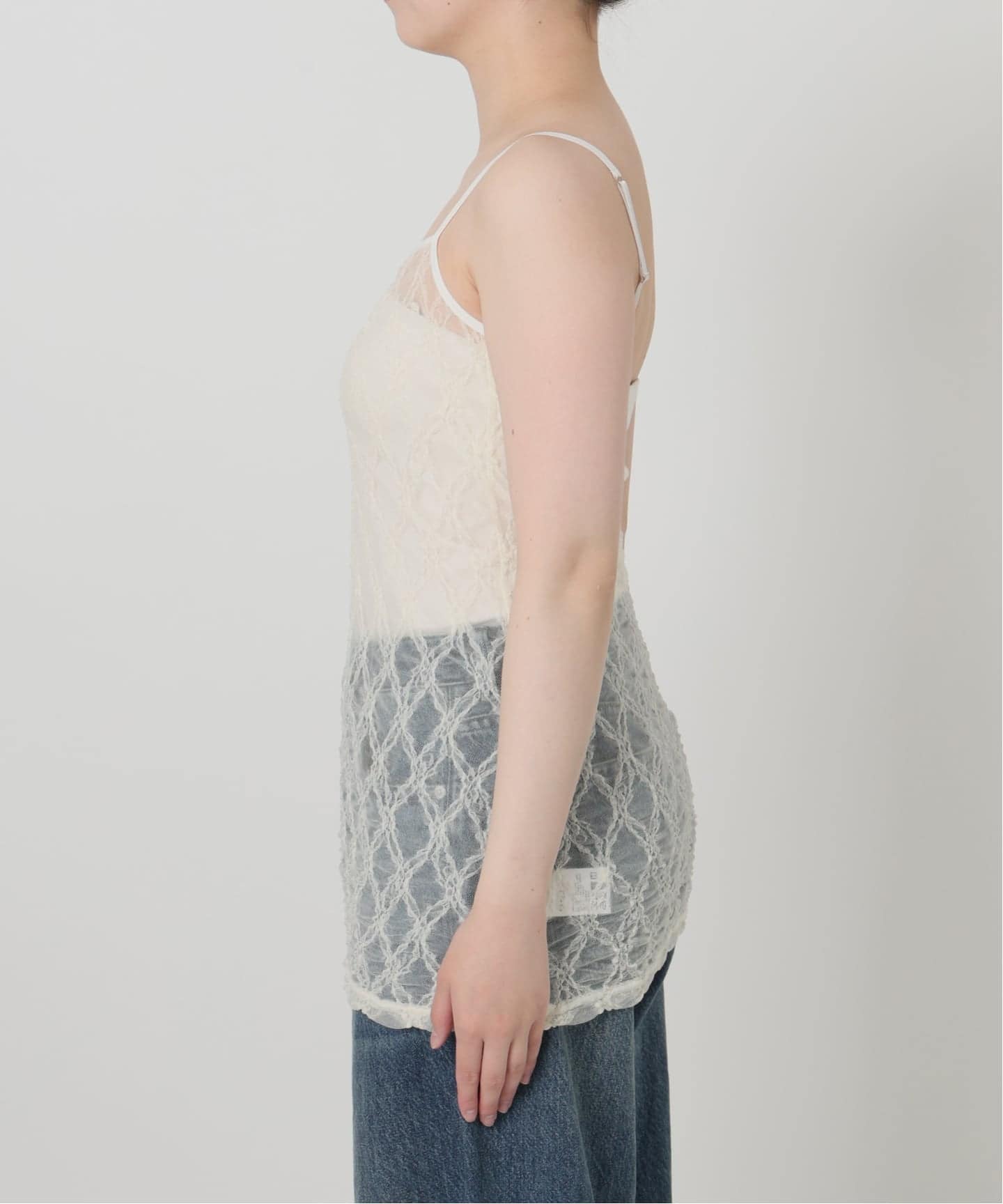 IENA LA BOUCLE ダイヤlaceキャミソール（キャミソール）｜IENA