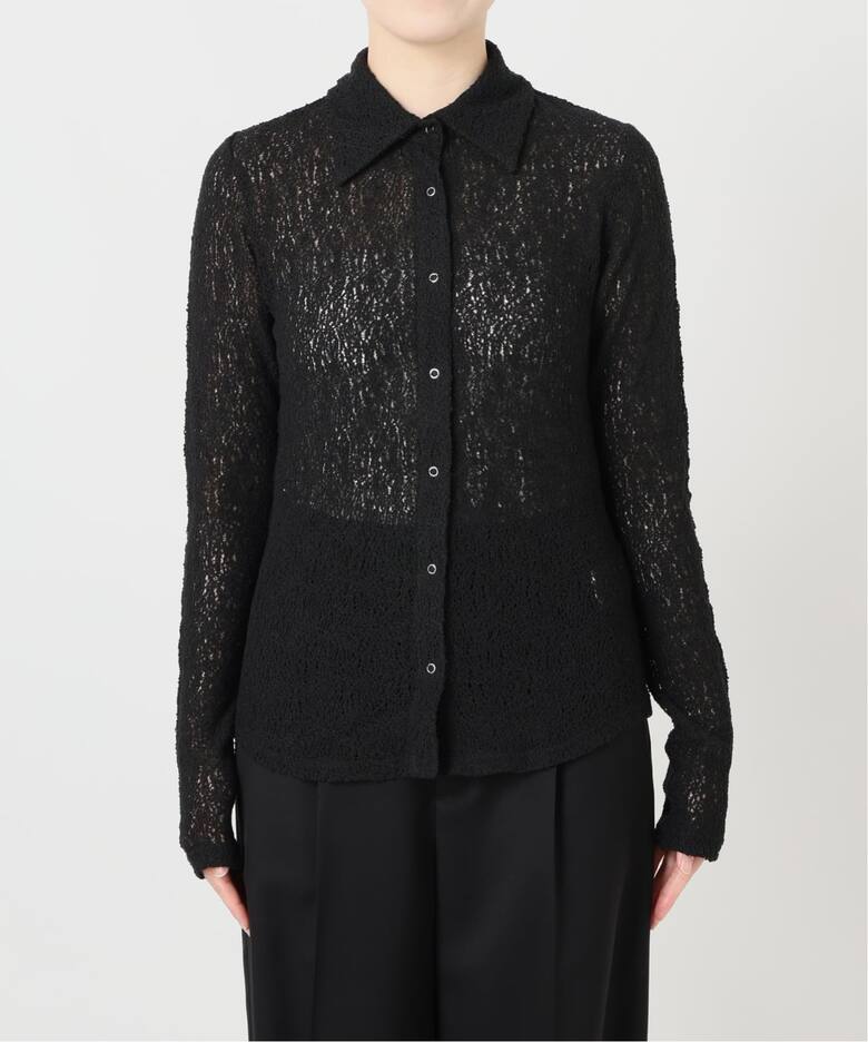 IENA LA BOUCLE カーリーラッセルシャツカットソー（シャツ／ブラウス 