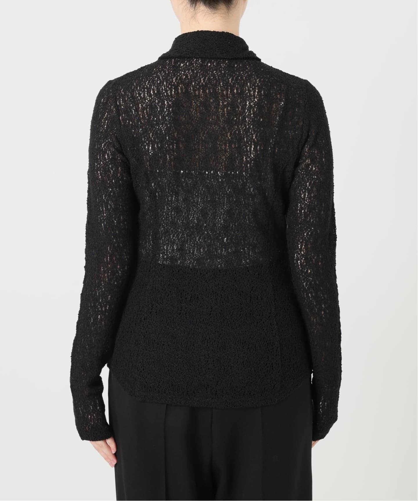 【くーみん】イエナトップス IENA LA BOUCLE カーリーラッセルシャツカットソー（シャツ／ブラウス