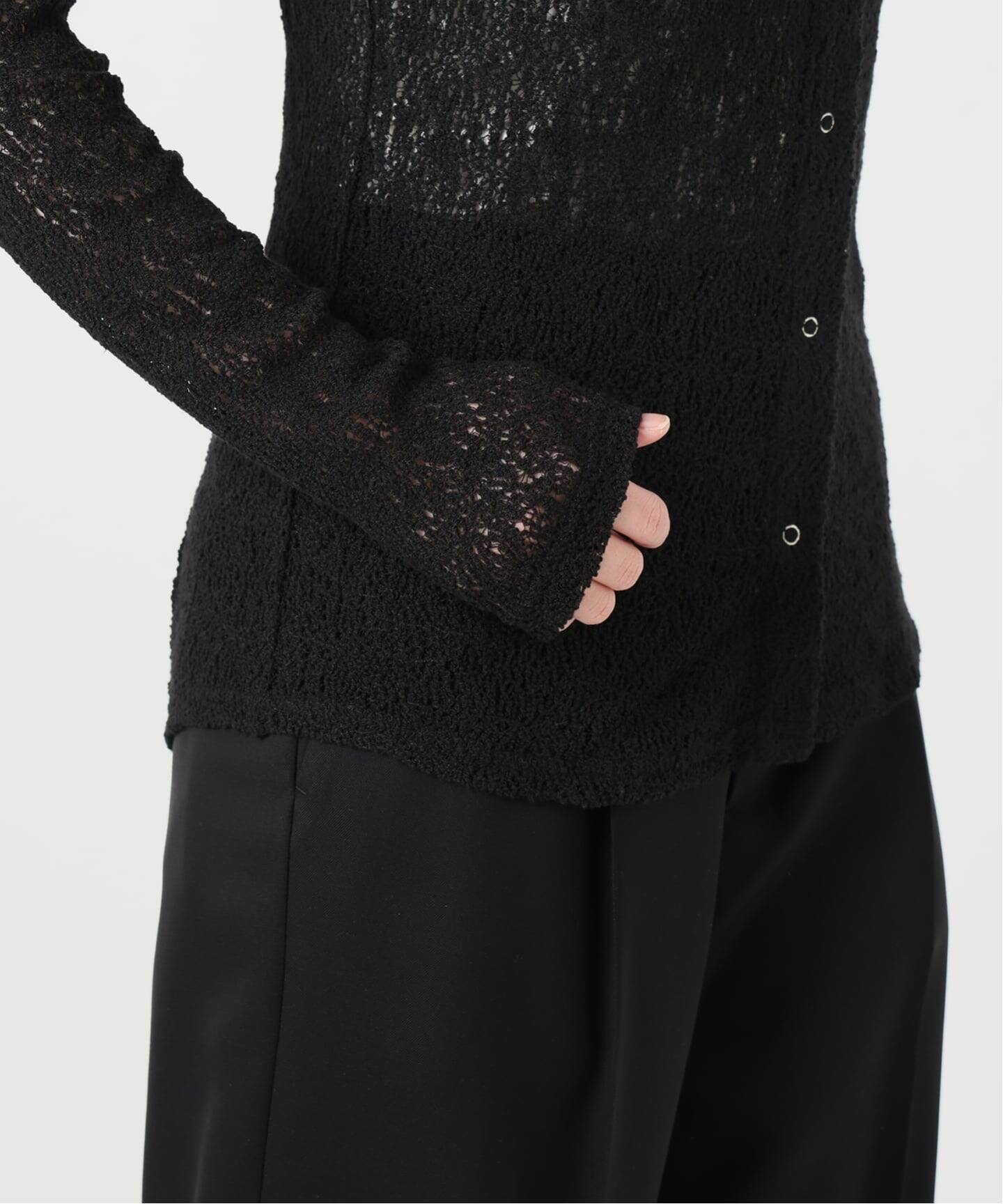 IENA LA BOUCLE カーリーラッセルシャツカットソー（シャツ／ブラウス