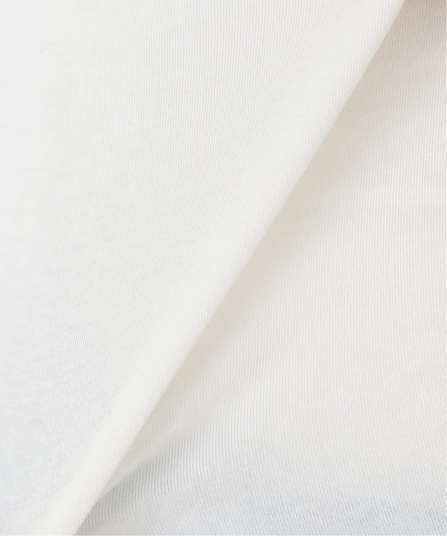 追加》IENA LA BOUCLE フリルヘンリーネックカットソー（Tシャツ