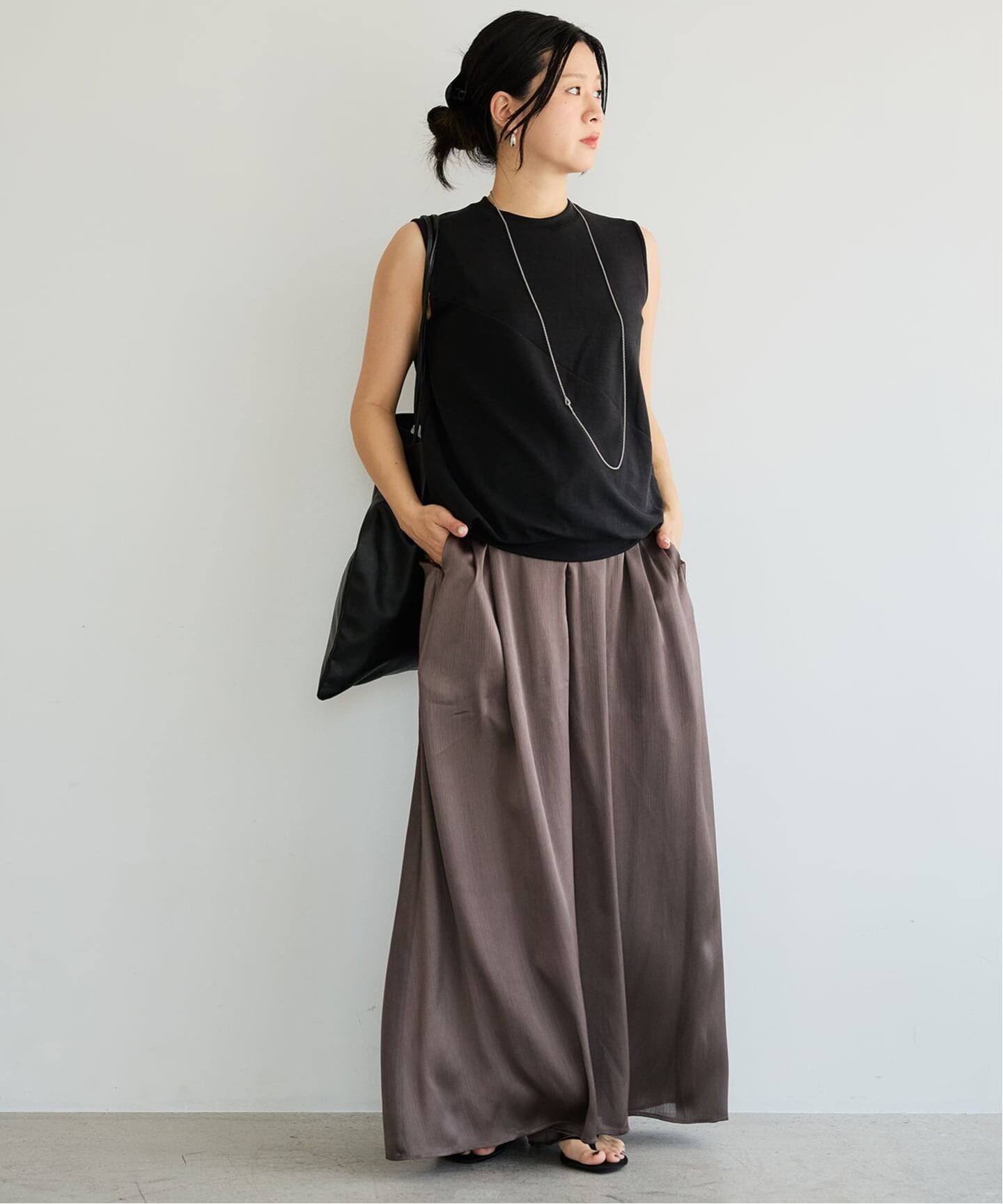 IENA LA BOUCLE ドレープカットソー（Tシャツ／カットソー）｜IENA 