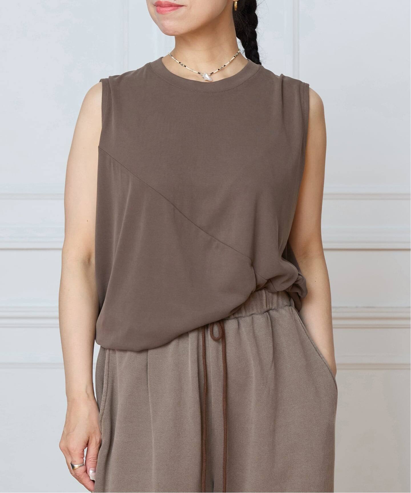 IENA LA BOUCLE ドレープカットソー（Tシャツ／カットソー）｜IENA 