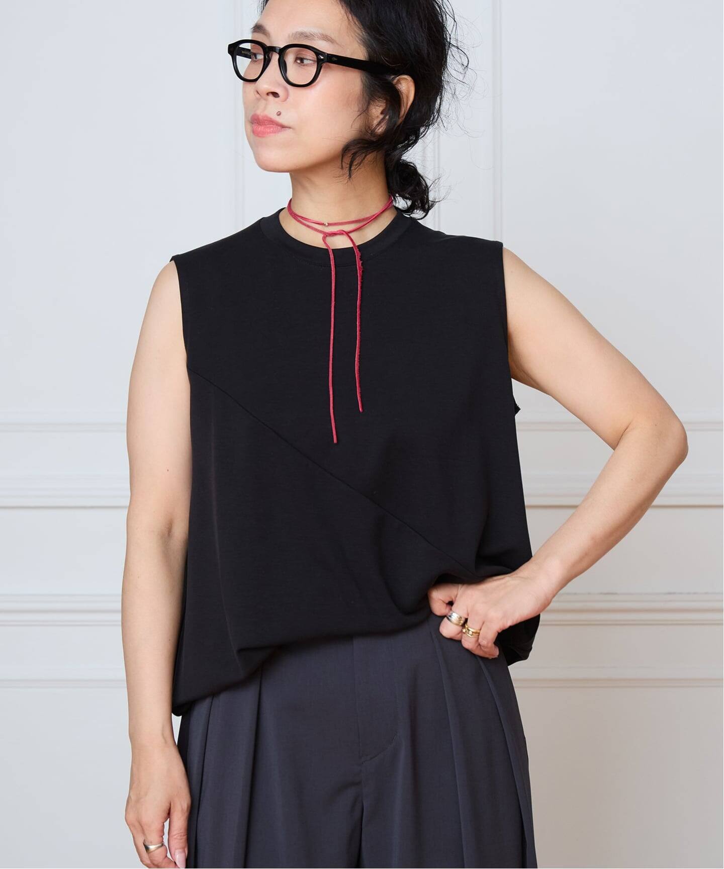 IENA LA BOUCLE ドレープカットソー（Tシャツ／カットソー）｜IENA 