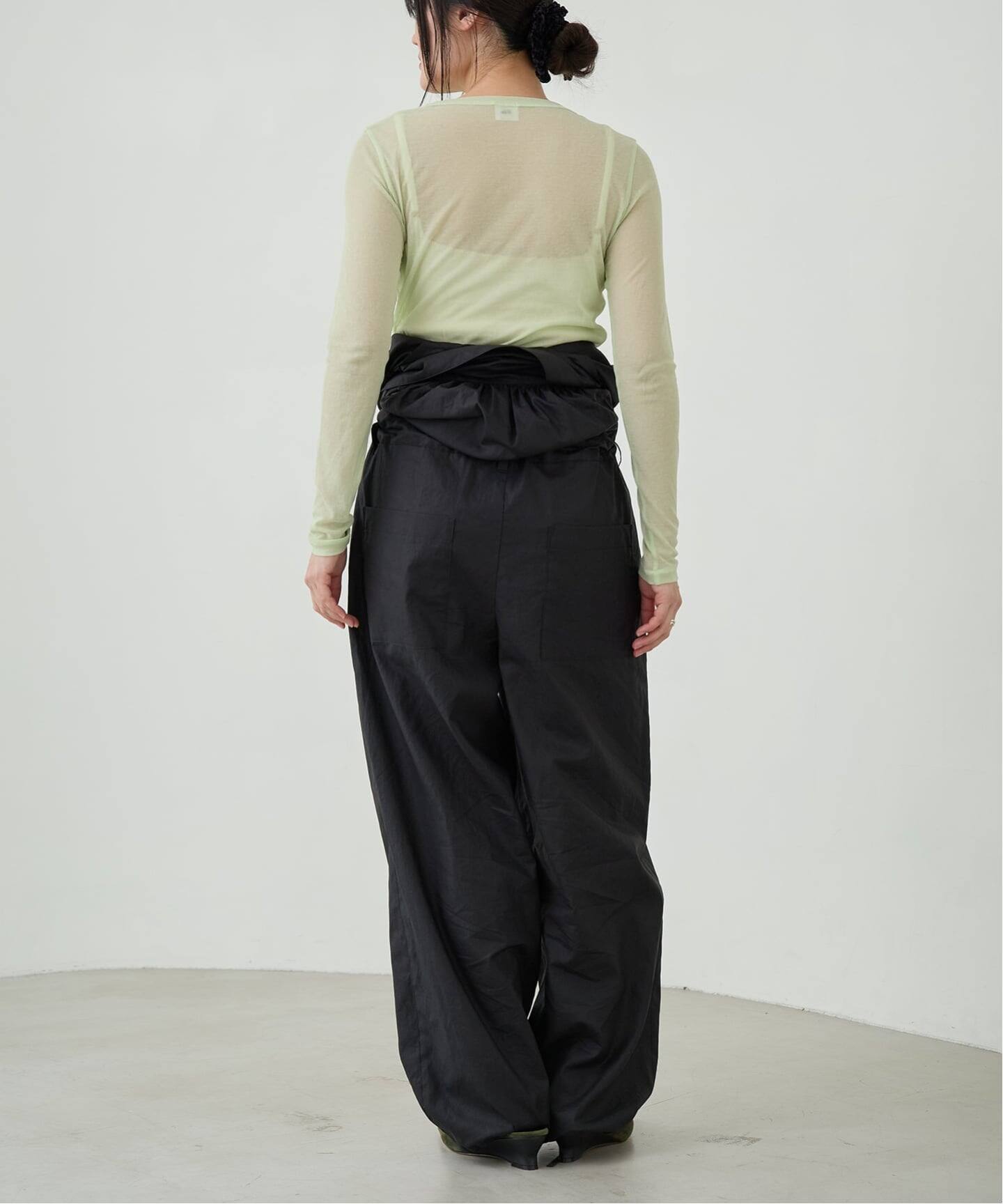 追加》IENA LA BOUCLE 水撚りガスフライスクルーロングTシャツ（T