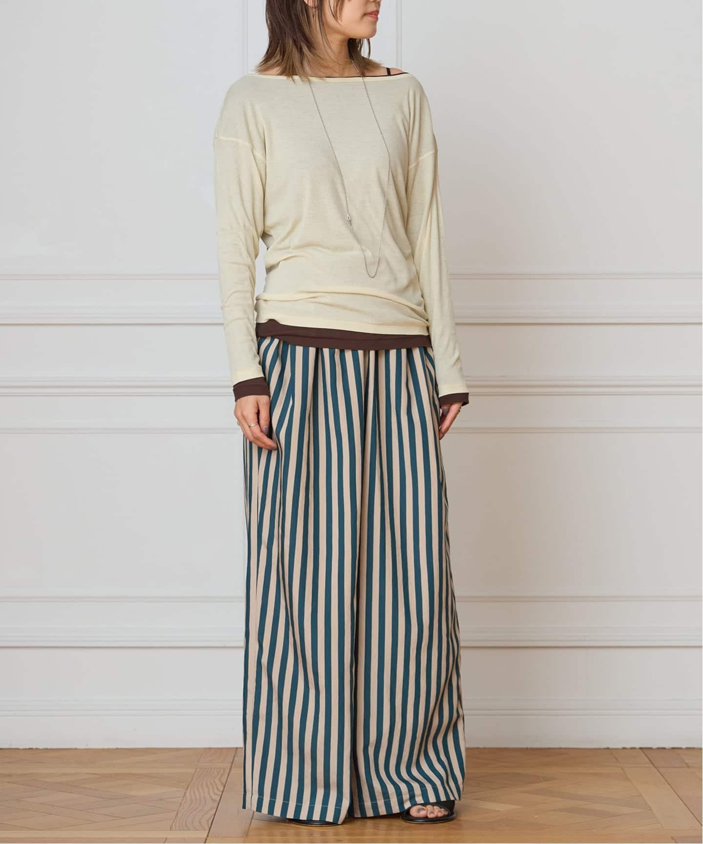 IENA LA BOUCLE シアーフライスプルオーバー（Tシャツ／カットソー