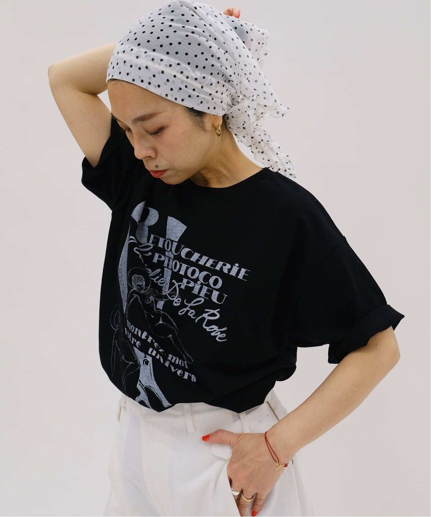 PHOTOCOPIEU フォトコピュー PHOTOCOPIEU フォトコピュー PRINT T-SHIRT 
