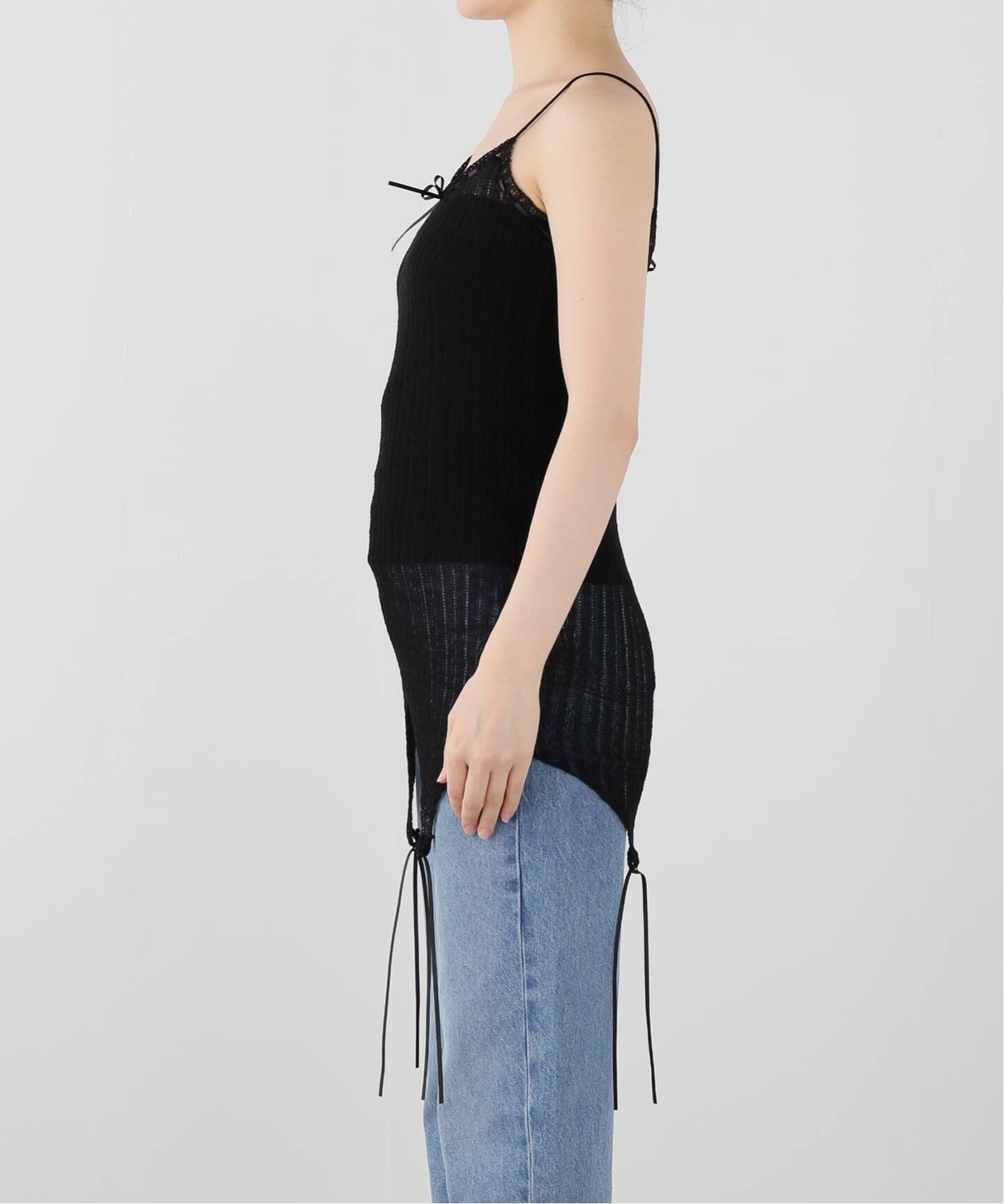 EUCHRONIA ユークロニア Wholegarment Lace Camisole（Tシャツ