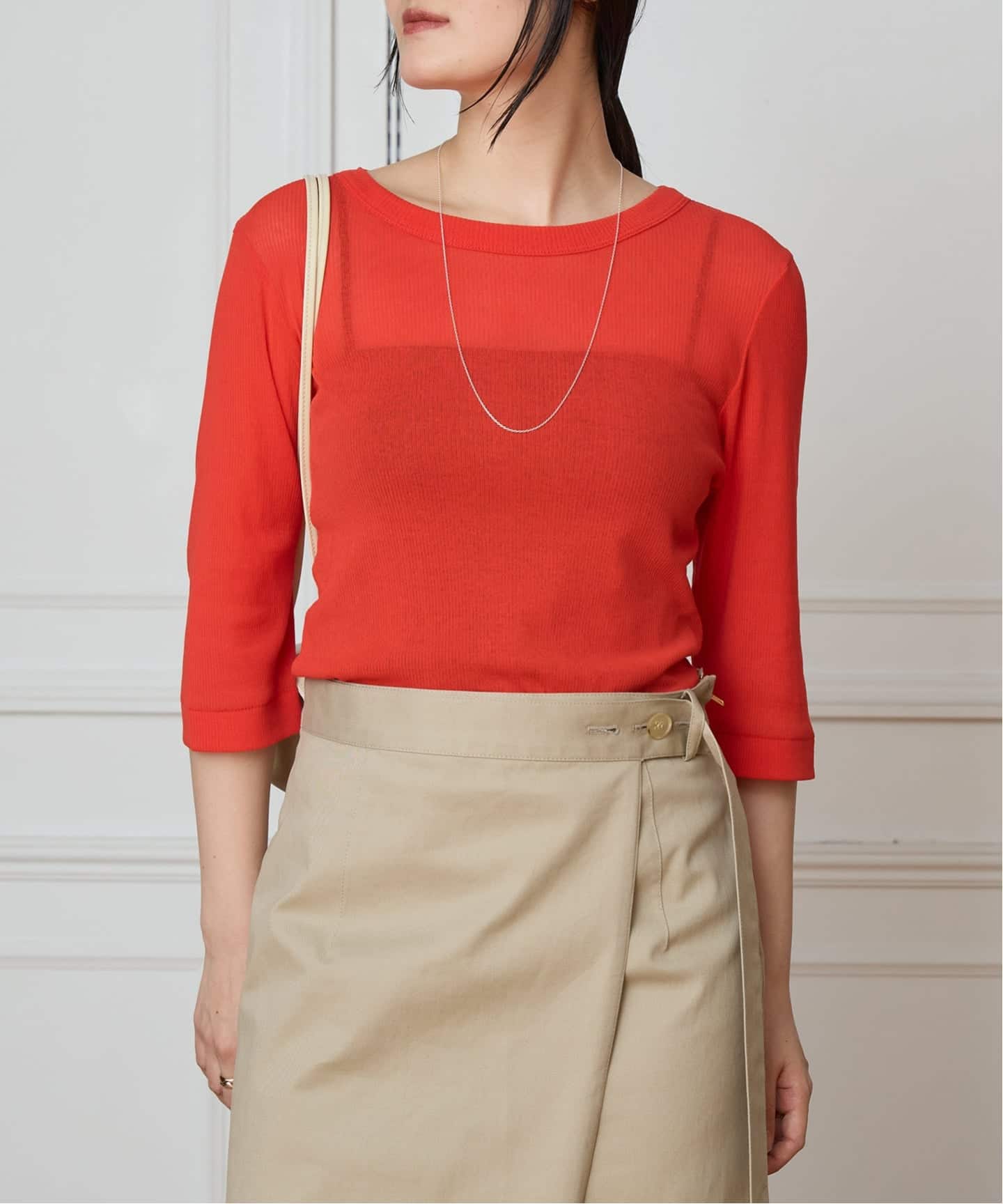 IENA｜イエナのトップス（レディース／カラーがレッド）の通販