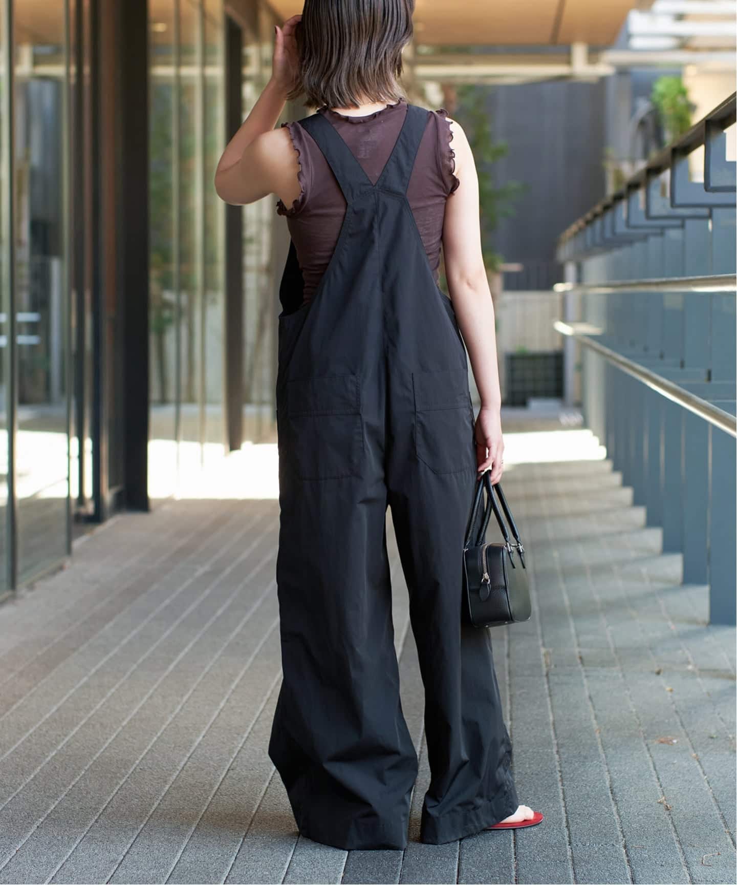 予約》seamless basic./シームレスベーシック Flounce タンクトップ