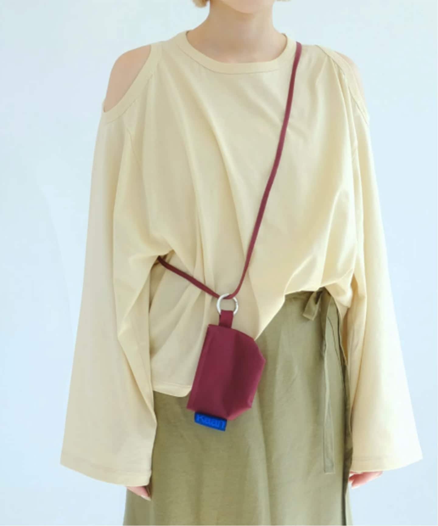 HAKUJI ハクジ Compact cotton shoulder hole プルオーバー H232651（T