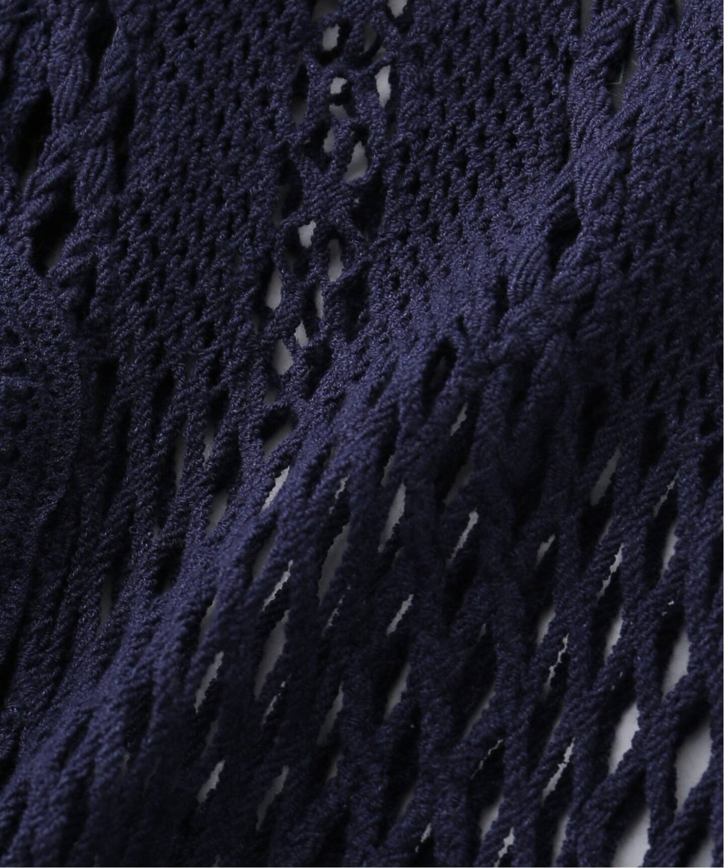 EUCHRONIA ユークロニア stretch lace long sleeve tee 261801（T
