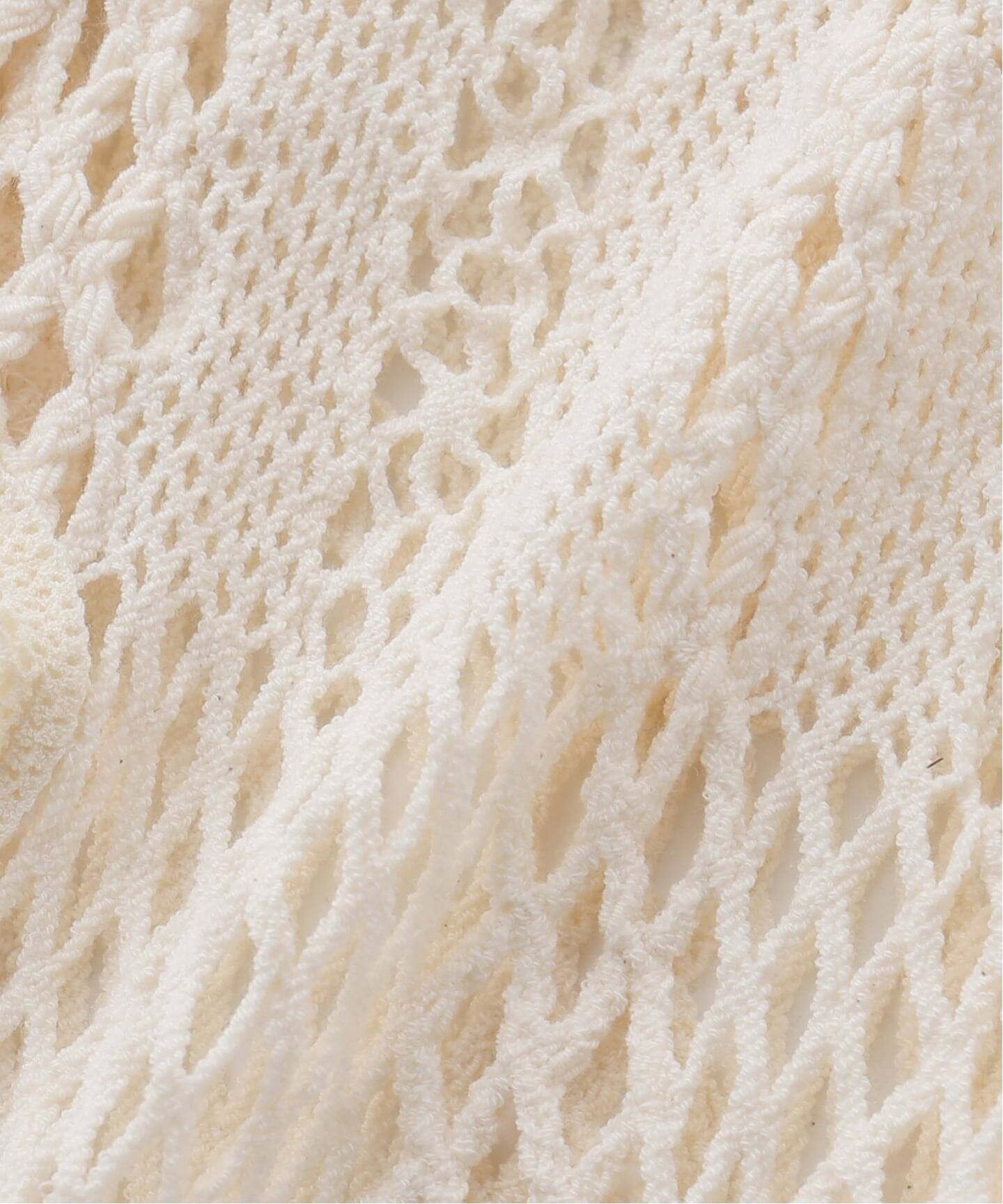 EUCHRONIA ユークロニア stretch lace long sleeve tee 261801（T