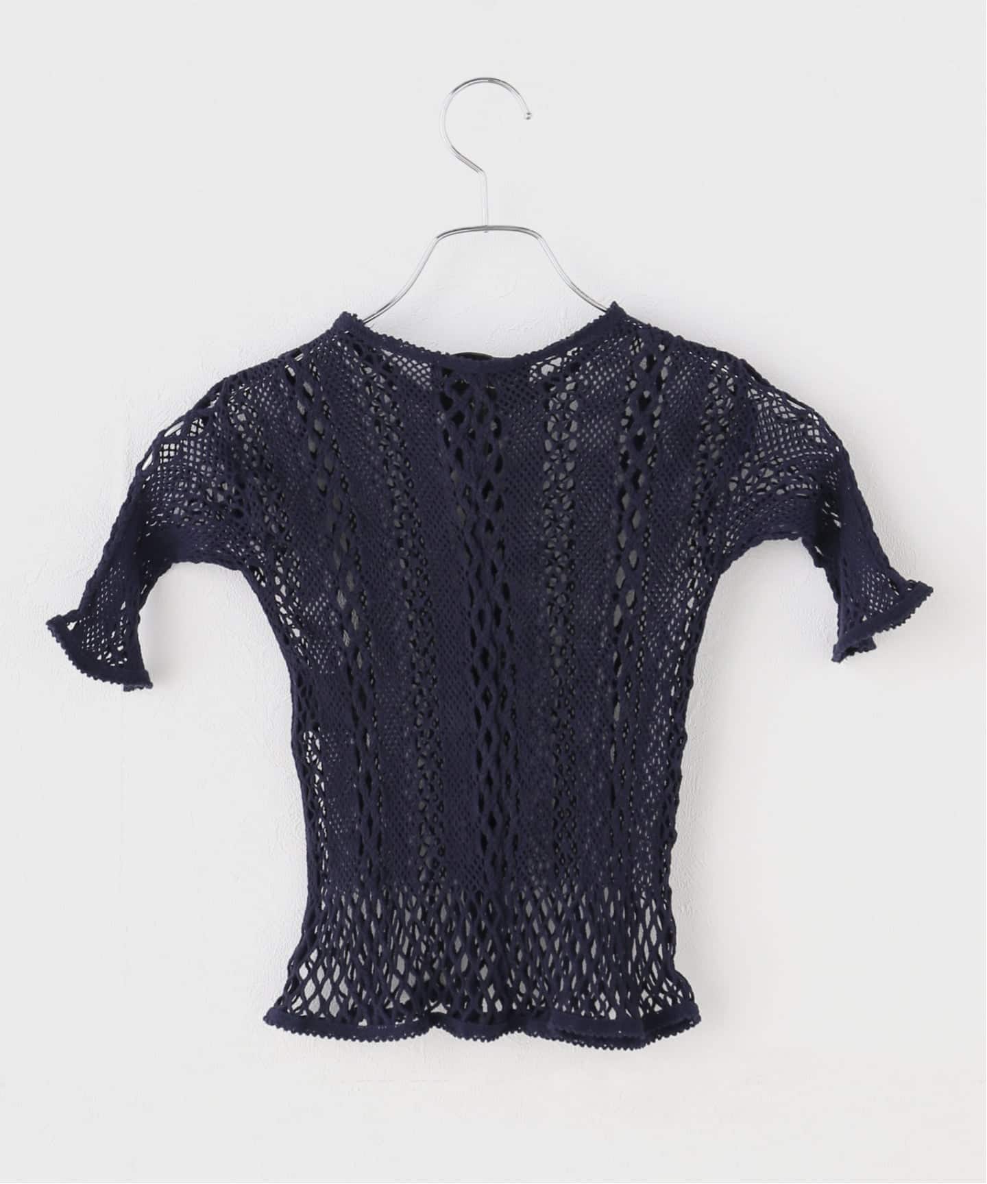 ★早い者勝ち★新品★EUCHRONIA ストレッチレース 半袖Tシャツ EUCHRONIA ユークロニア ストレッチ レース short sleeve tee 261802
