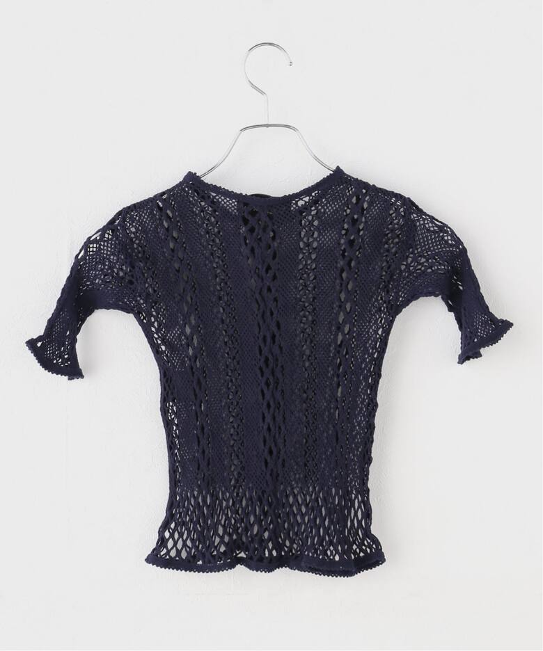 EUCHRONIA ユークロニア ストレッチ レース short sleeve tee 261802 