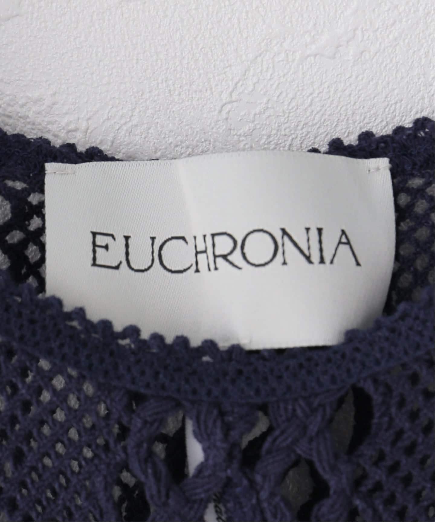 ★早い者勝ち★新品★EUCHRONIA ストレッチレース 半袖Tシャツ EUCHRONIA ユークロニア ストレッチ レース short sleeve tee 261802