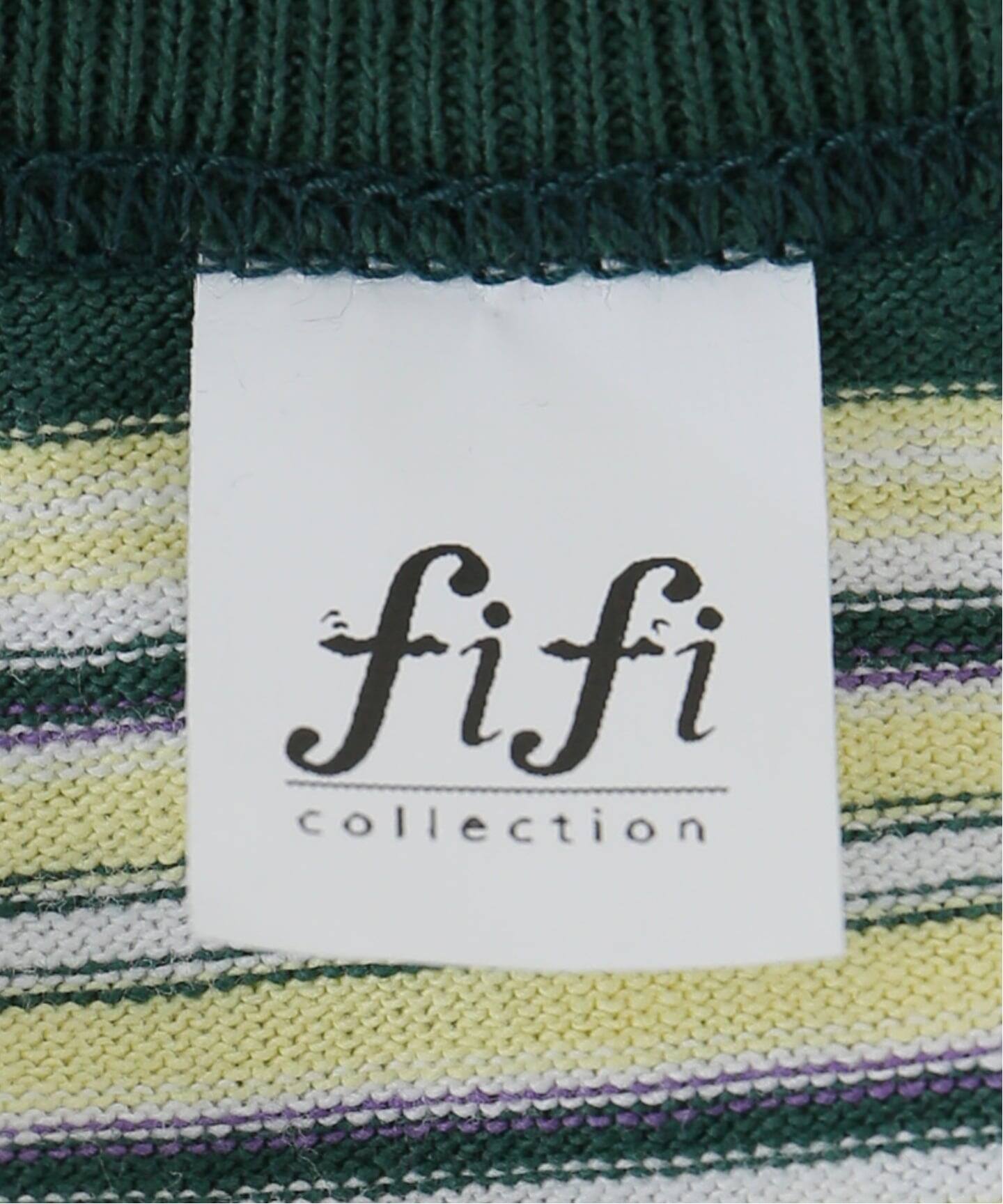 fifi collection/フィフィコレクション Bordre Ls tee 26-21（Tシャツ