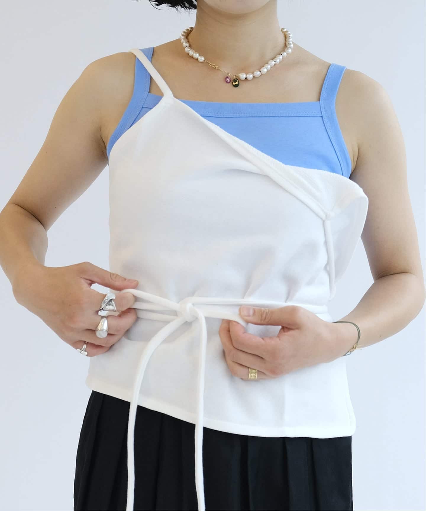 fifi collection フィフィコレクション Sweat apron top 26-04（その他