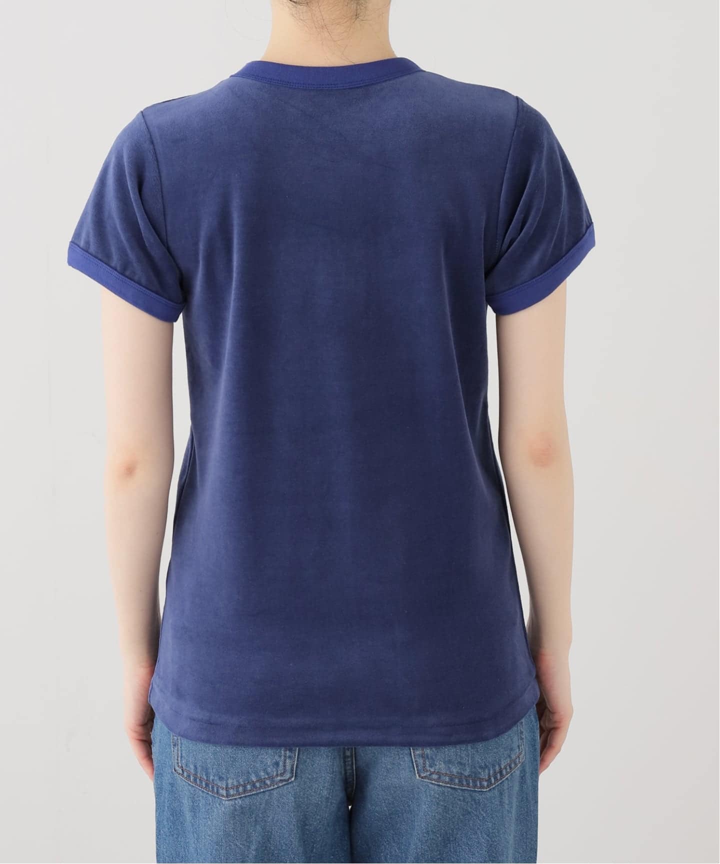 fifi collection フィフィコレクション Velor SS tee 26-16（Tシャツ