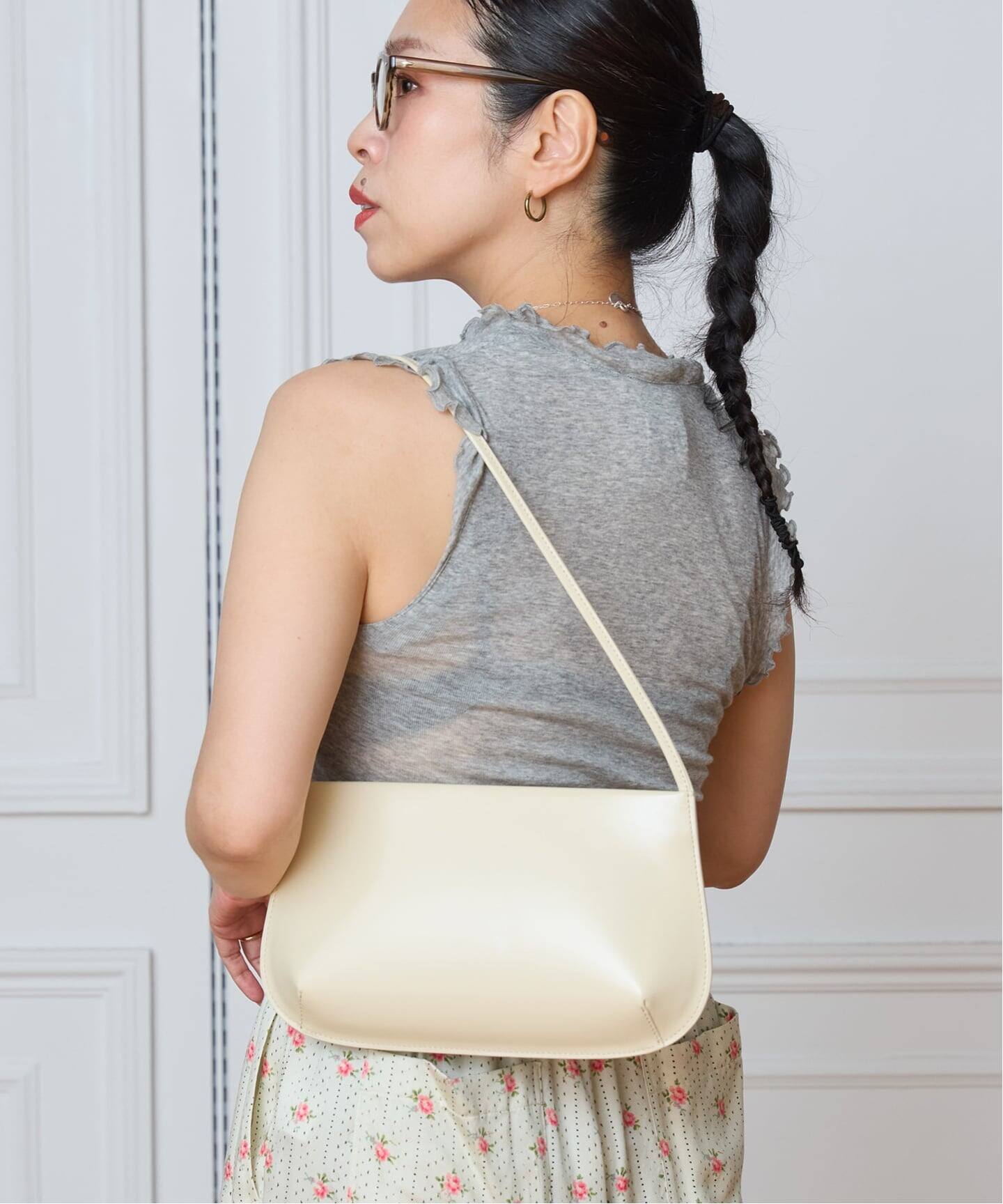 追加2》seamless basic. シームレスベーシック Flounce タンクトップ 
