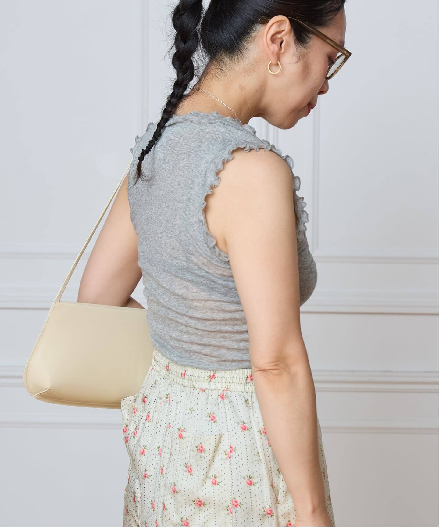 追加2》seamless basic. シームレスベーシック Flounce タンクトップ 