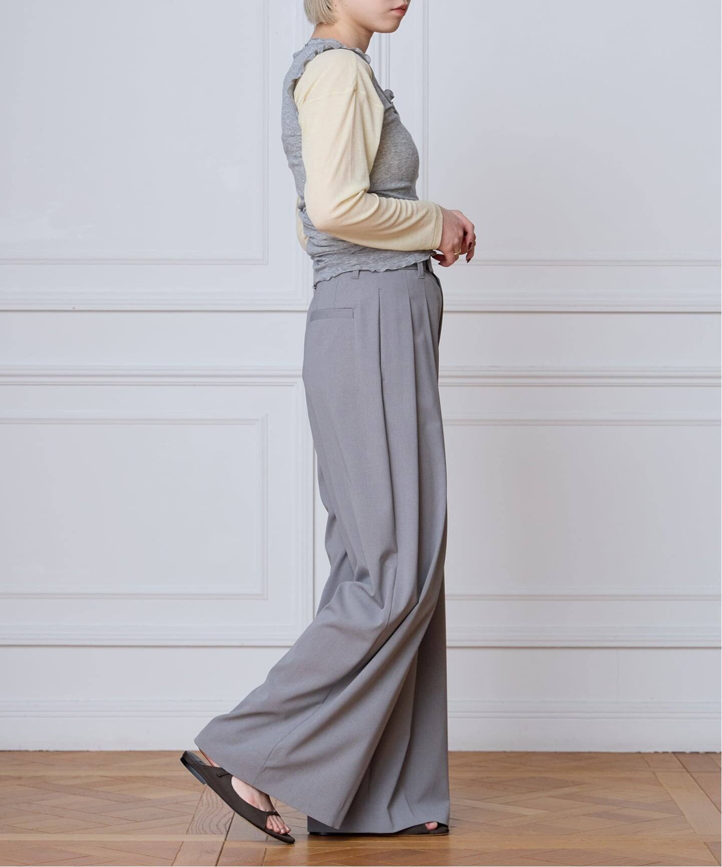 追加2予約》seamless basic. シームレスベーシック Flounce タンク