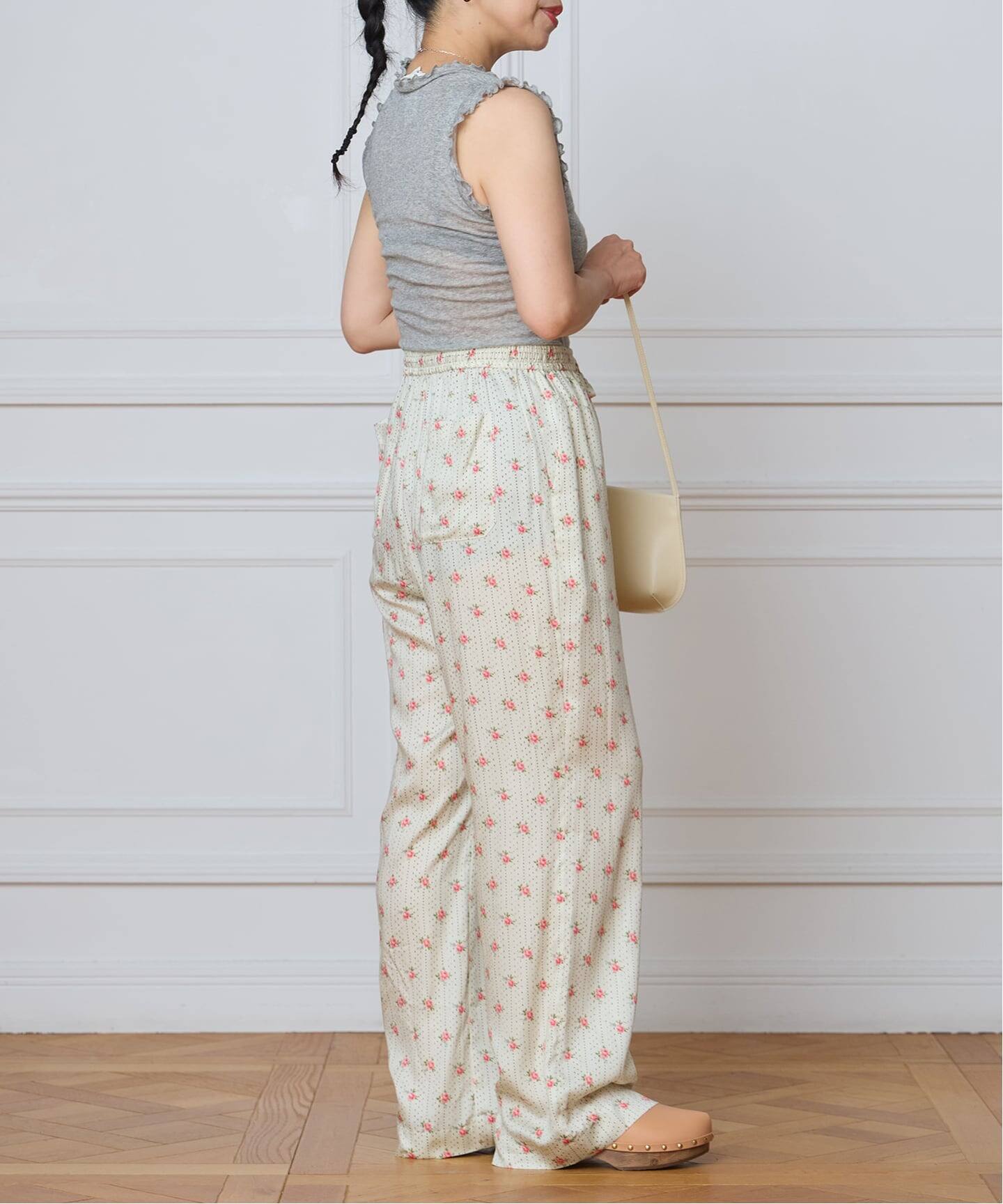 追加2》seamless basic. シームレスベーシック Flounce タンクトップ 