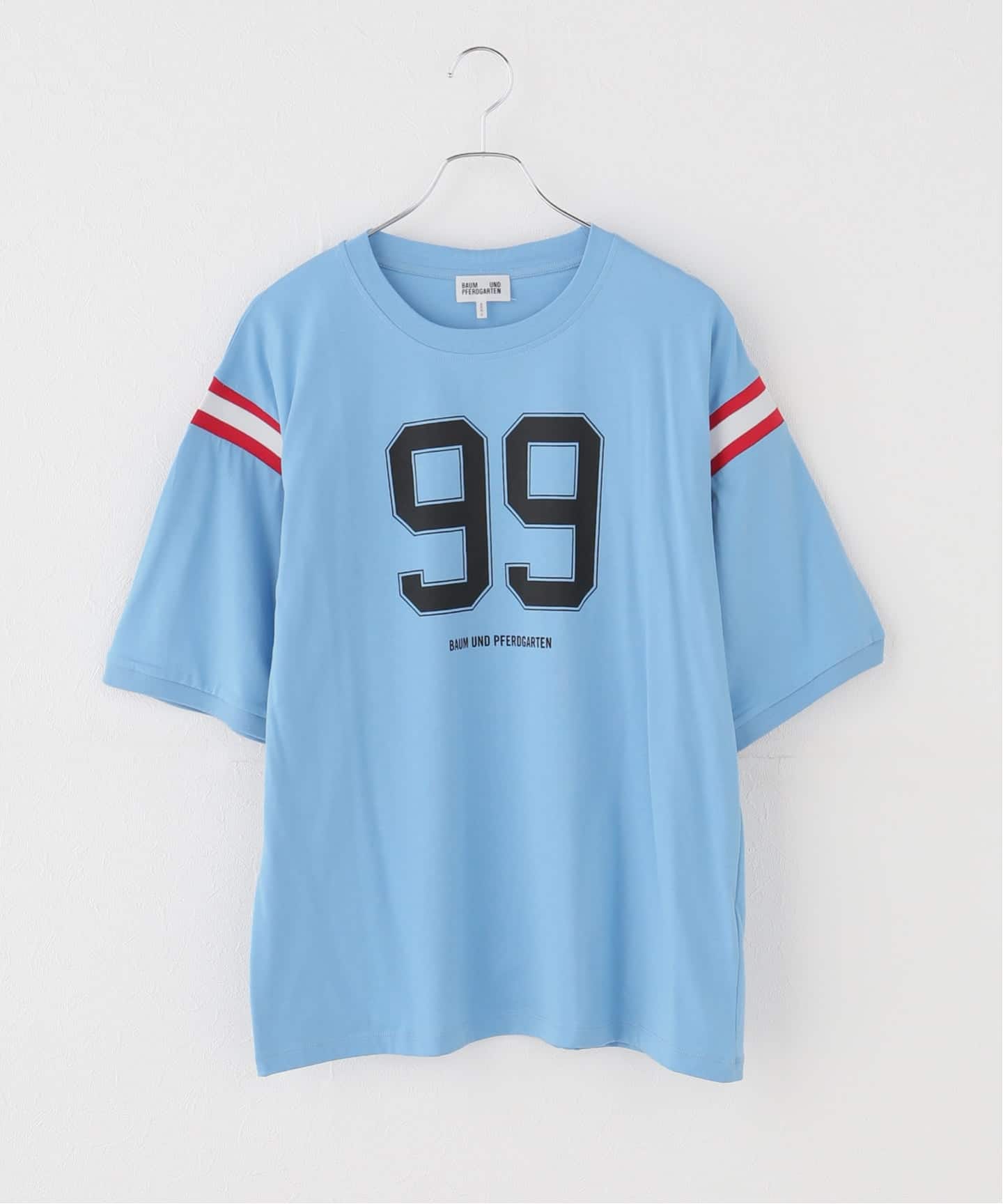 IENA♡BAUM UND PFERDGARTEN CAT Tシャツ BAUM UND PFERDGARTEN バウム ウンド ヘルガーデンJULY 24778（Tシャツ