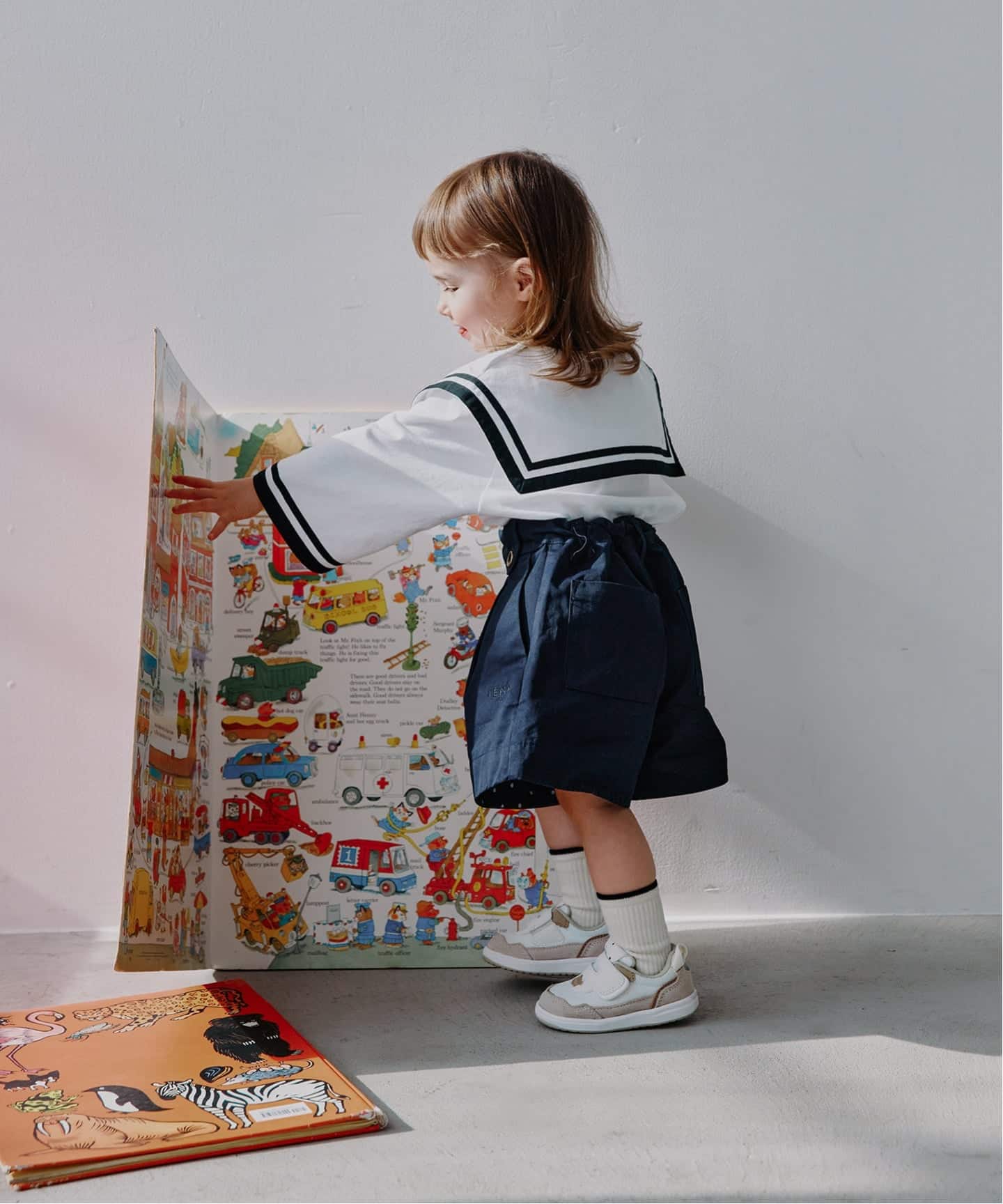 セーラーオーバーカットソー kids（キッズウェア）｜IENA ENFANT