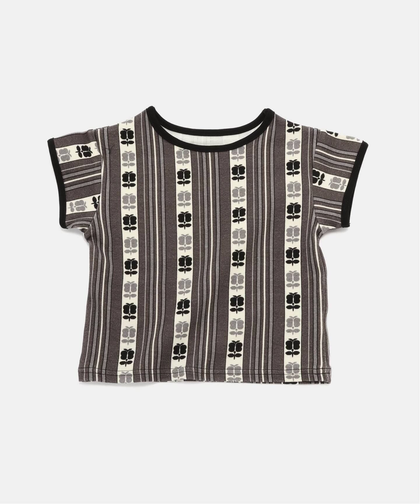 &PAL/アンドパル】別注 レトロストライプTシャツ kids（キッズウェア