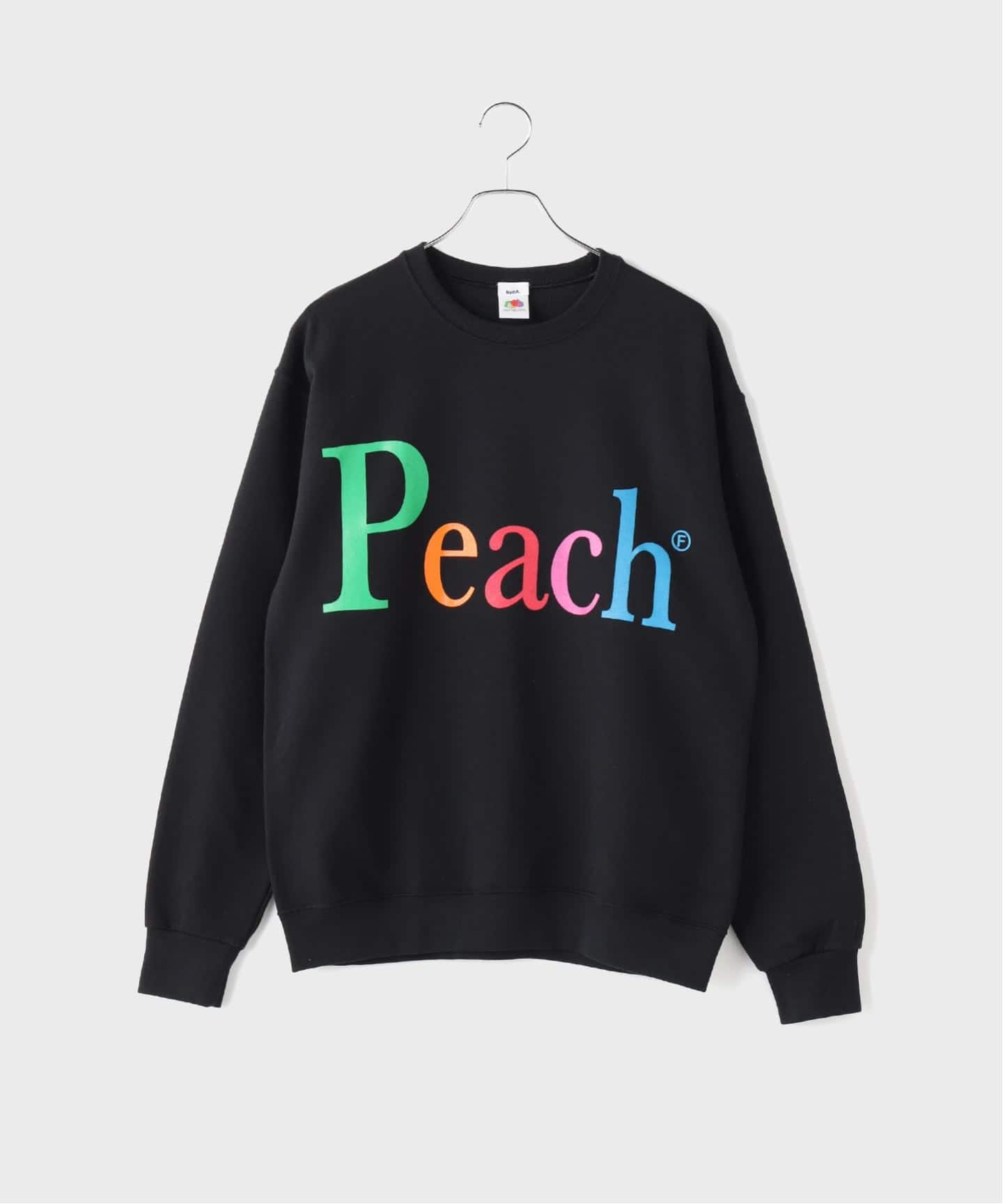 byeA. / バイエー】NOT APPLE SWEAT PEACH（大人サイズ）（スウェット