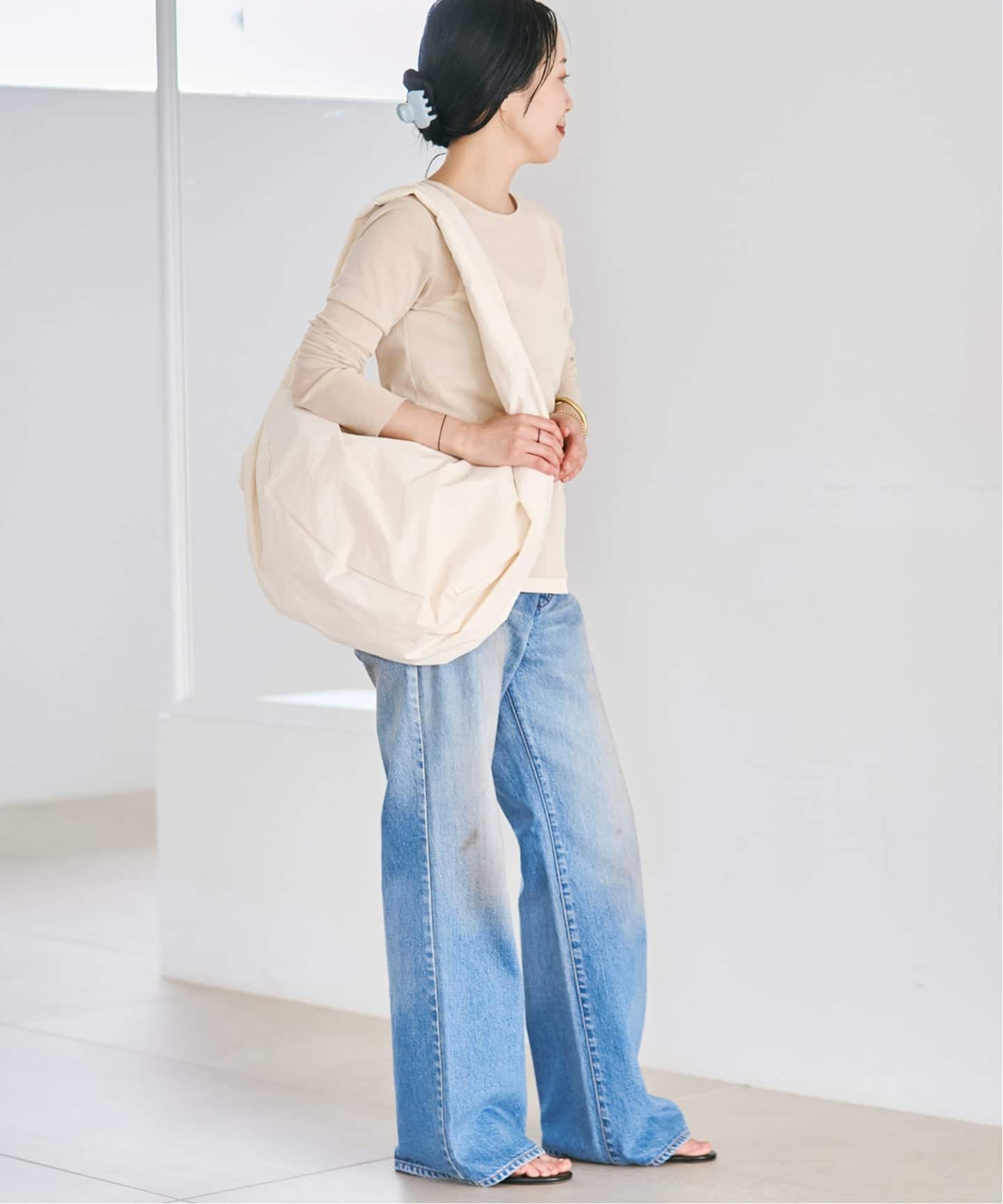 Mesh Sheer ロンT 7（Tシャツ／カットソー）｜Plage（プラージュ）の