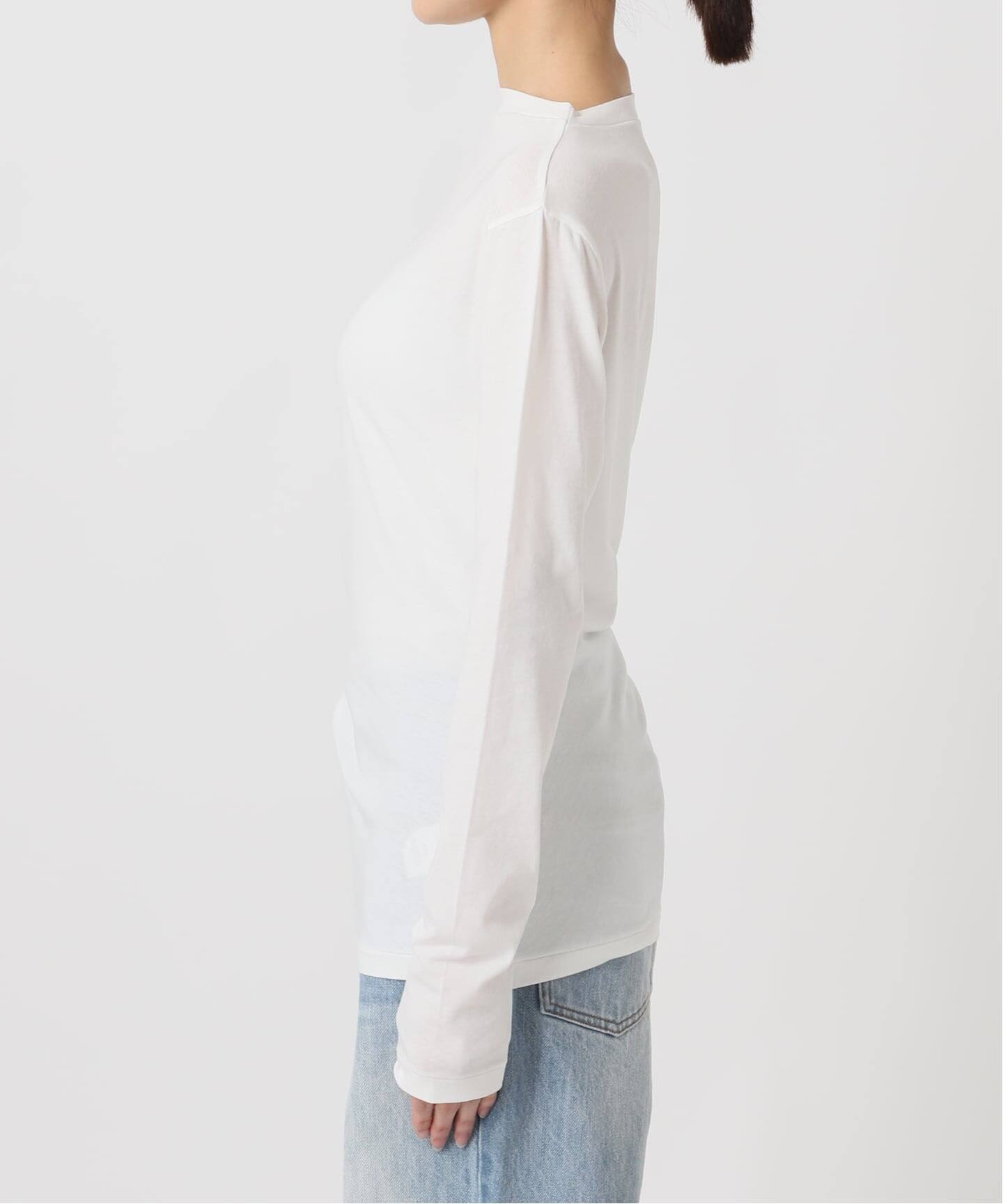 Plage sweat drape Tシャツ　ホワイトA Drape プルオーバー（Tシャツ／カットソー）｜Plage（プラージュ）の