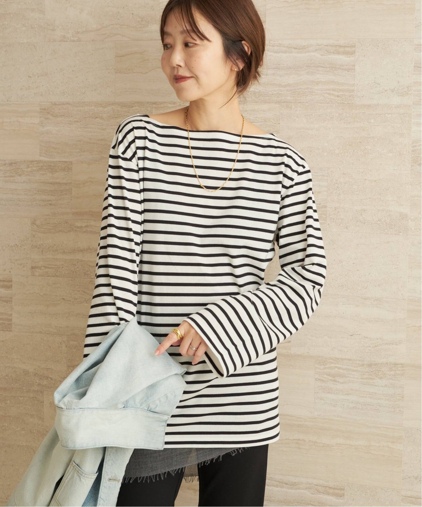 Long Sleeves Blousing Teeシャツ（Tシャツ／カットソー）｜Plage