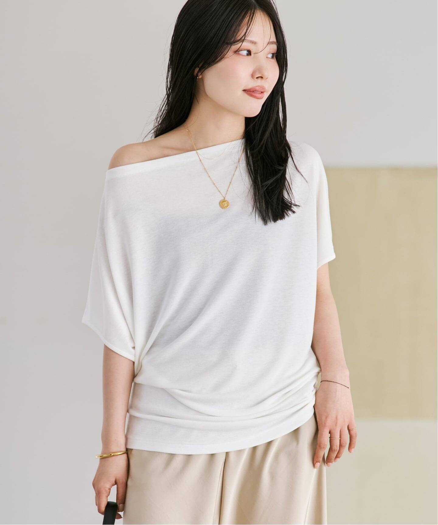 追加》Jersey Tunic プルオーバー 2（Tシャツ／カットソー）｜Plage