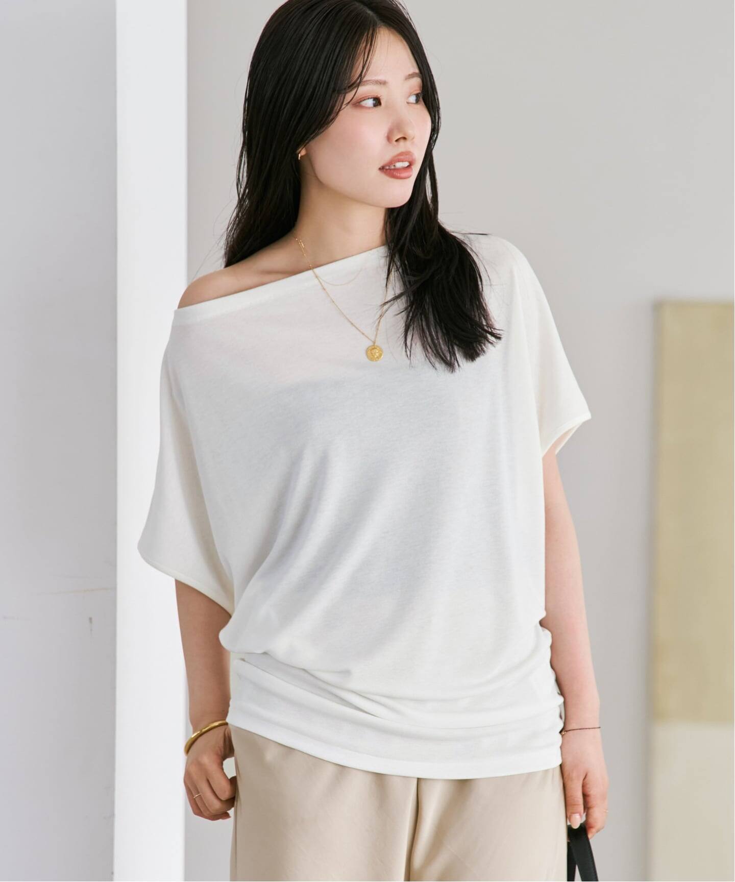 プラージュ、Jersey Tunic プルオーバー 追加》Jersey Tunic プルオーバー 2（Tシャツ／カットソー）｜Plage