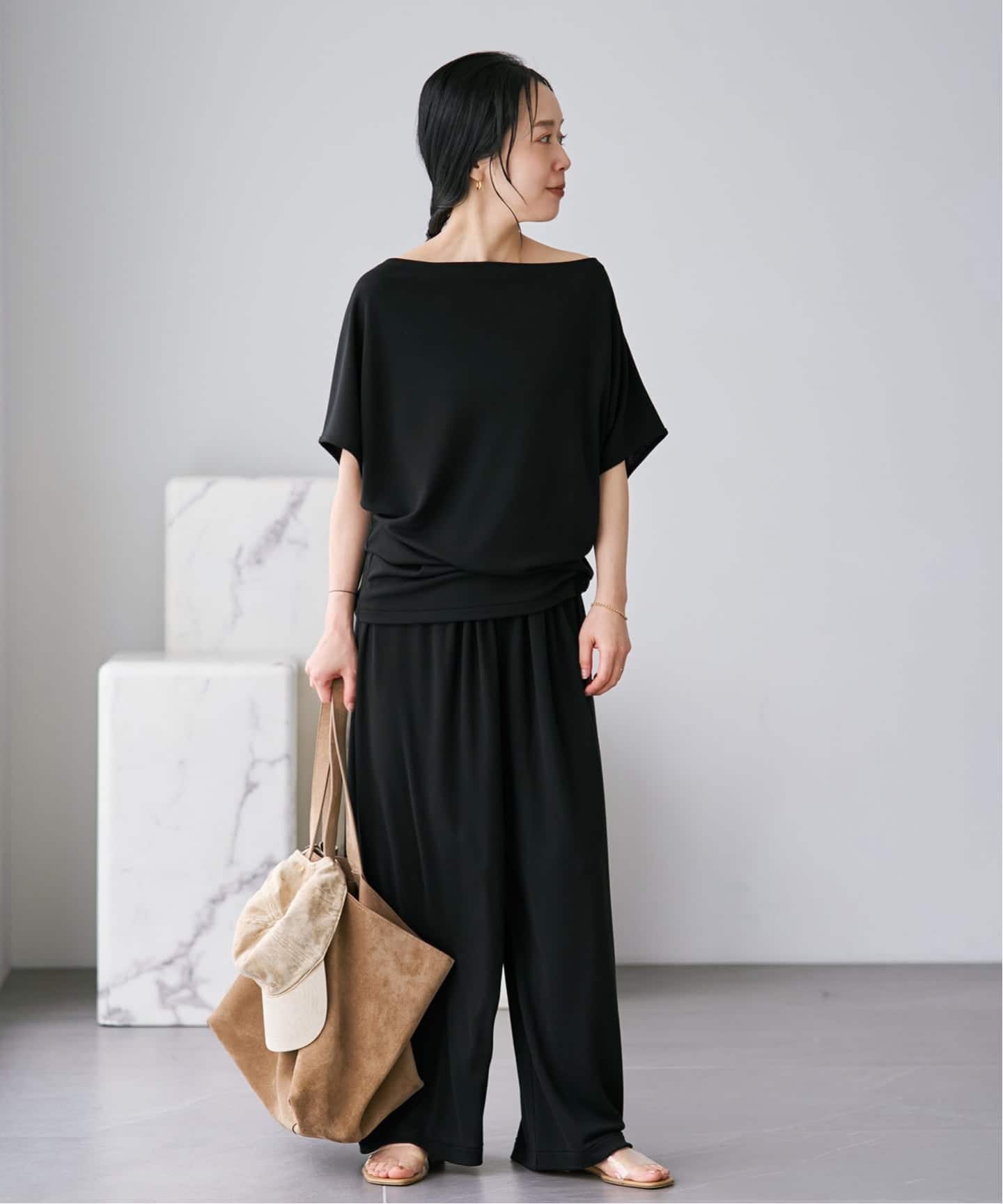 追加》Jersey Tunic プルオーバー 3（Tシャツ／カットソー）｜Plage