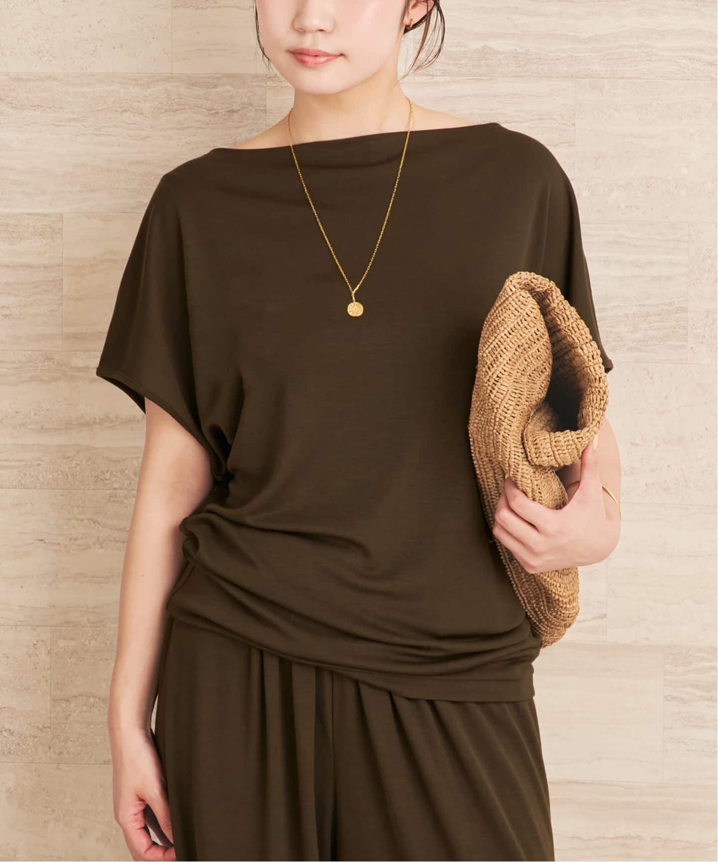 未使用❣️ 【 Plage 】 Jersey Tunic プルオーバー 追加予約》Jersey Tunic プルオーバー 3（Tシャツ／カットソー