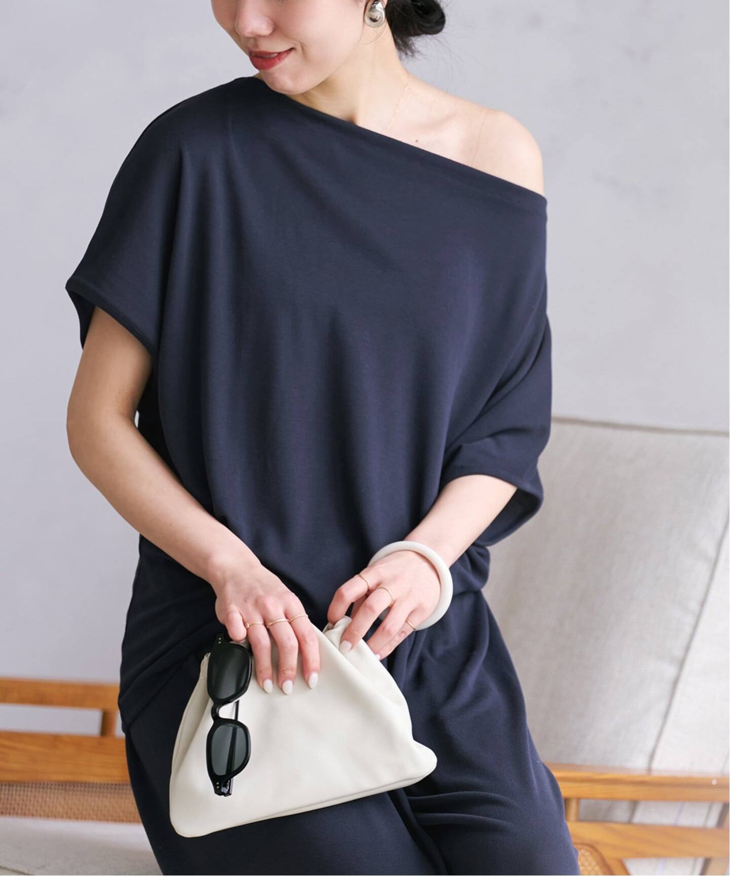 追加》Jersey Tunic プルオーバー 3（Tシャツ／カットソー）｜Plage 