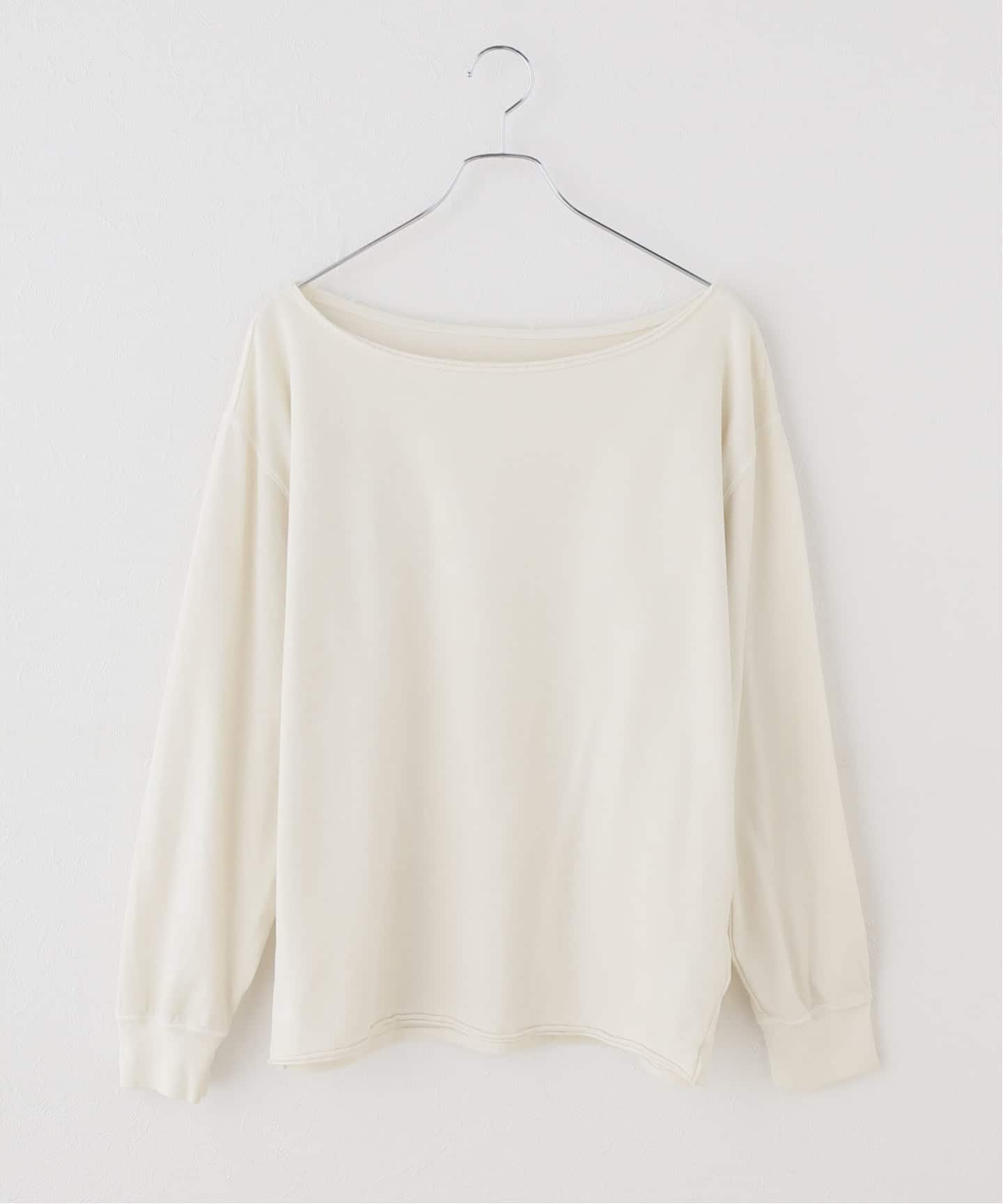 プラージュ　Garment dye mini 裏毛 plage（プラージュ） トレーナー スウェット Garment dye mini 裏毛