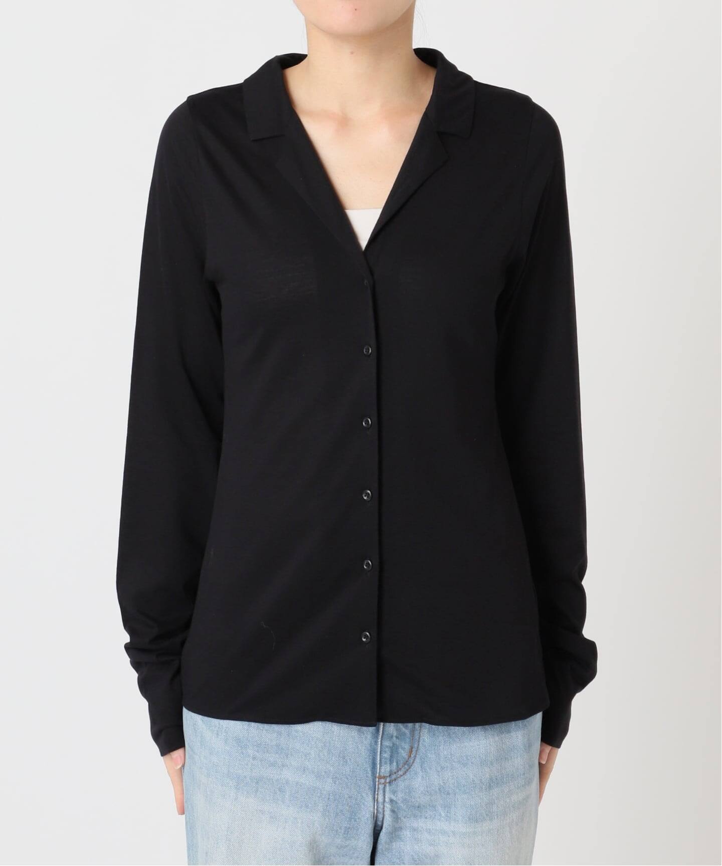 予約》Open collar ロンT（Tシャツ／カットソー）｜Plage（プラージュ