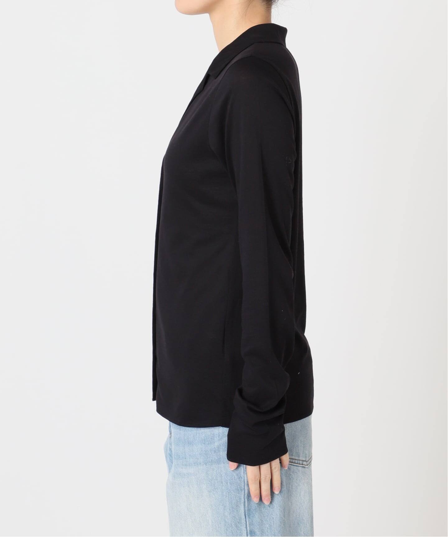 予約》Open collar ロンT（Tシャツ／カットソー）｜Plage（プラージュ