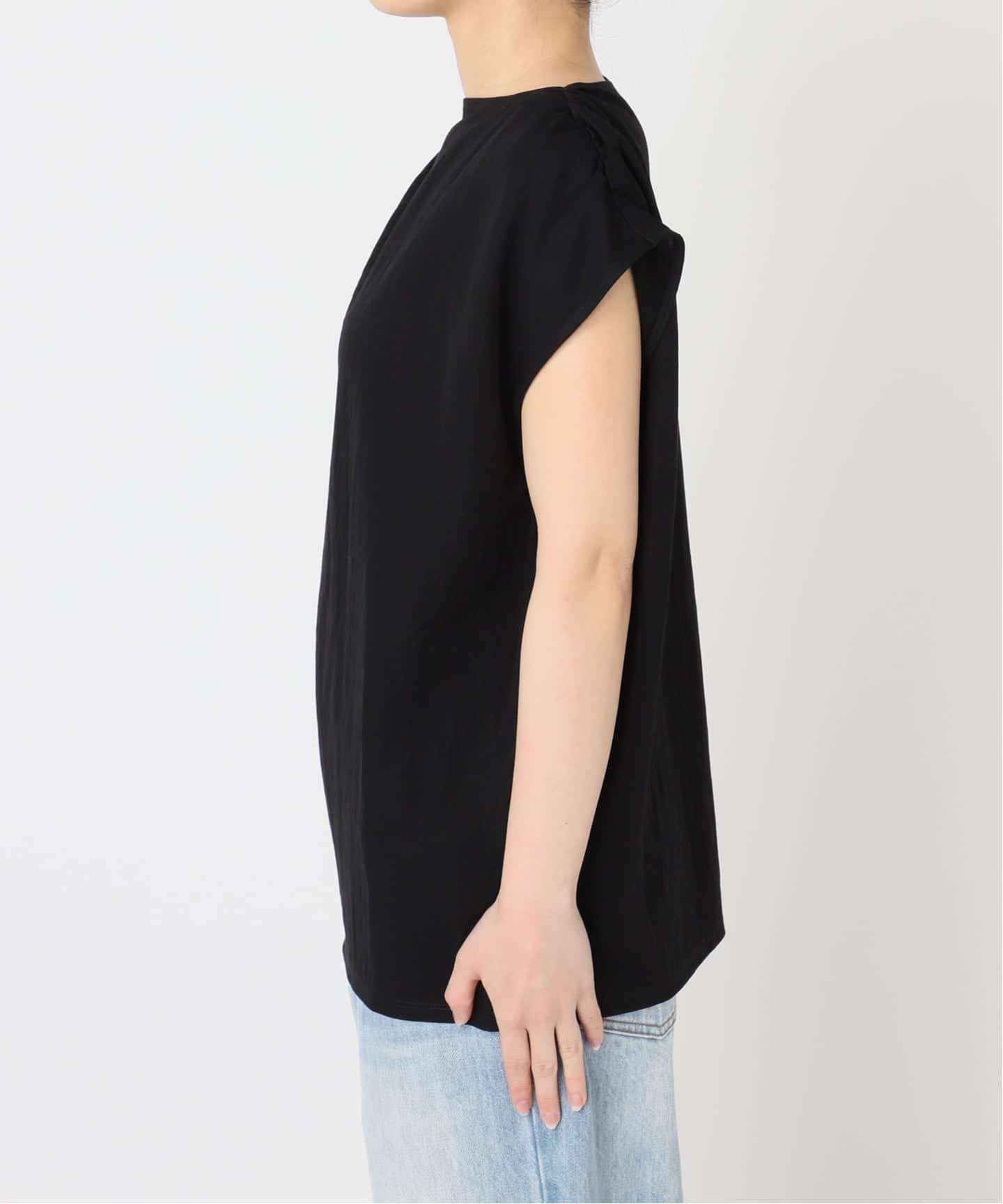 Sleeveless gather TEE（Tシャツ／カットソー）｜Plage（プラージュ